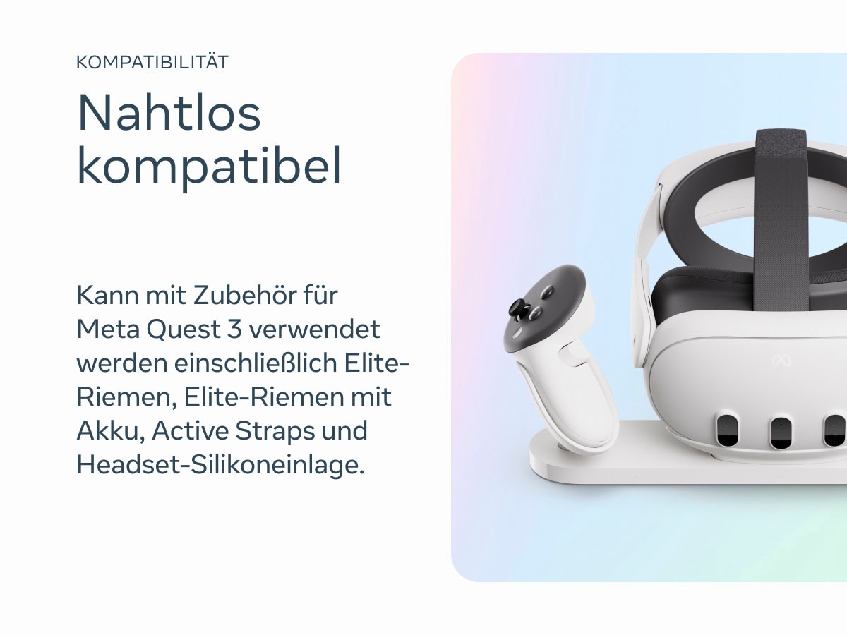 Meta Ladestation »Quest 3 Charging Dock«, für VR-Brillen