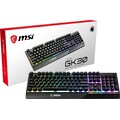 MSI Gaming-Tastatur »Vigor GK30«, (Ziffernblock)