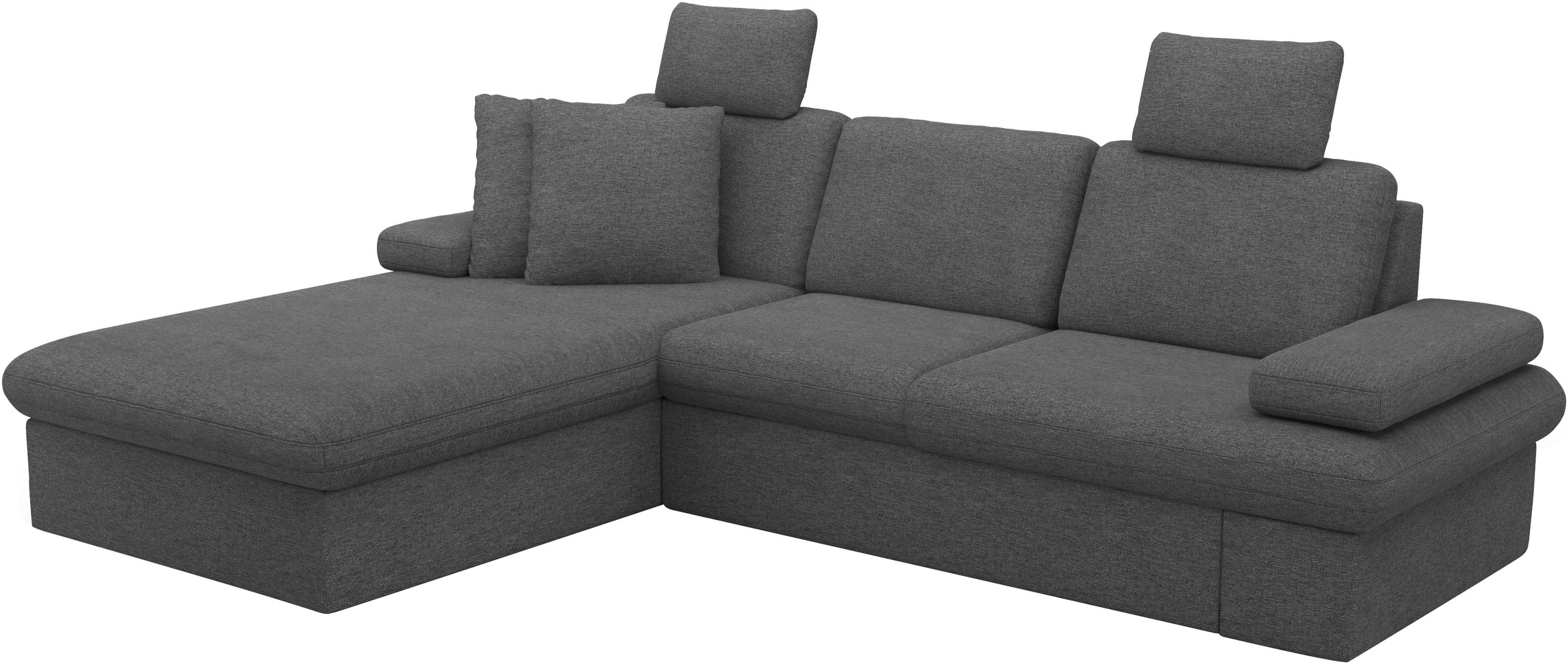 sit&more Ecksofa »Moreno«, mit Armteilverstellung,wahlweise mit Bettfunktion