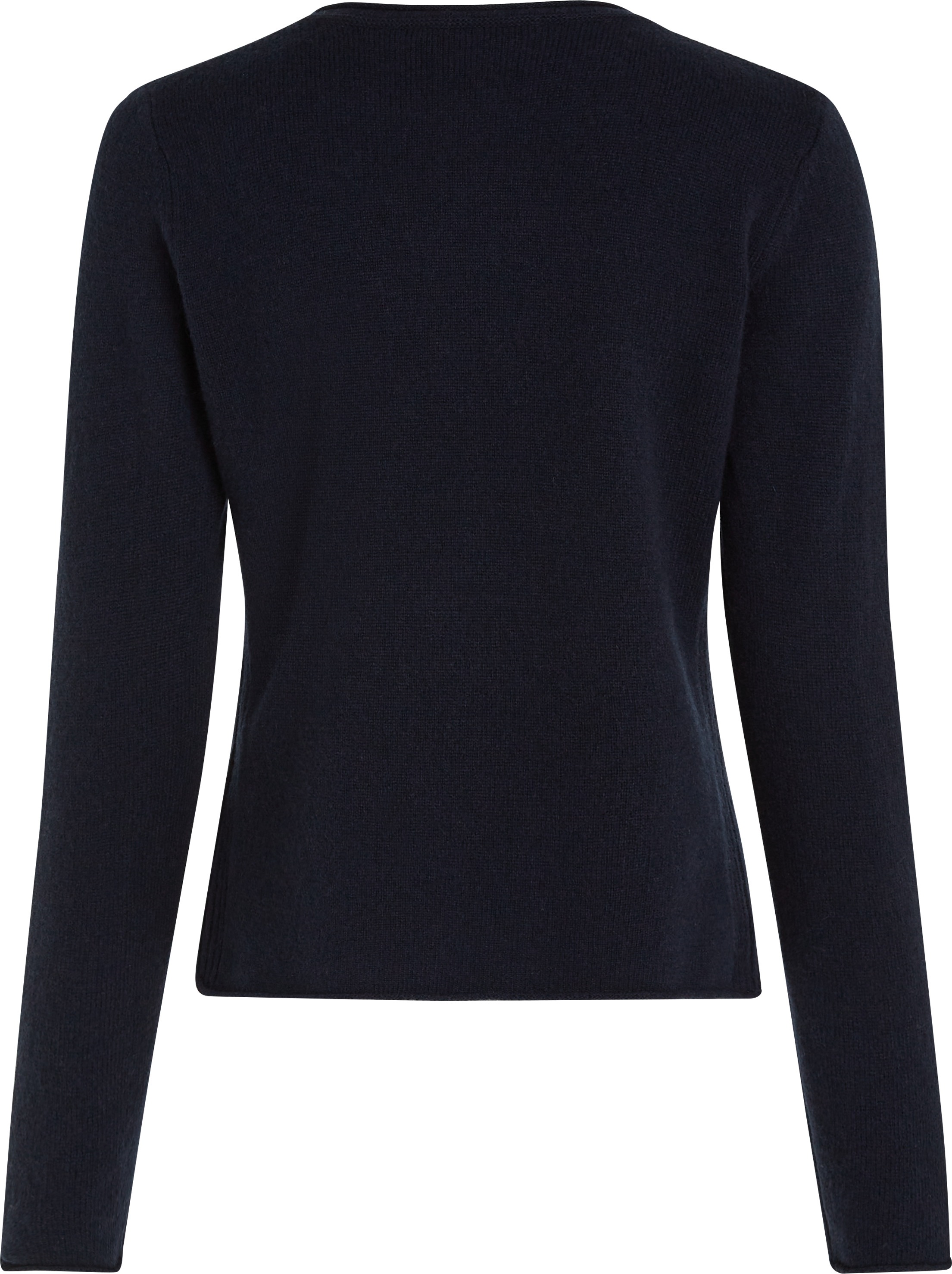 Tommy Hilfiger Strickpullover »SOFT WOOL C-NK SWEATER«, mit Logostickerei, aus 100% Wolle