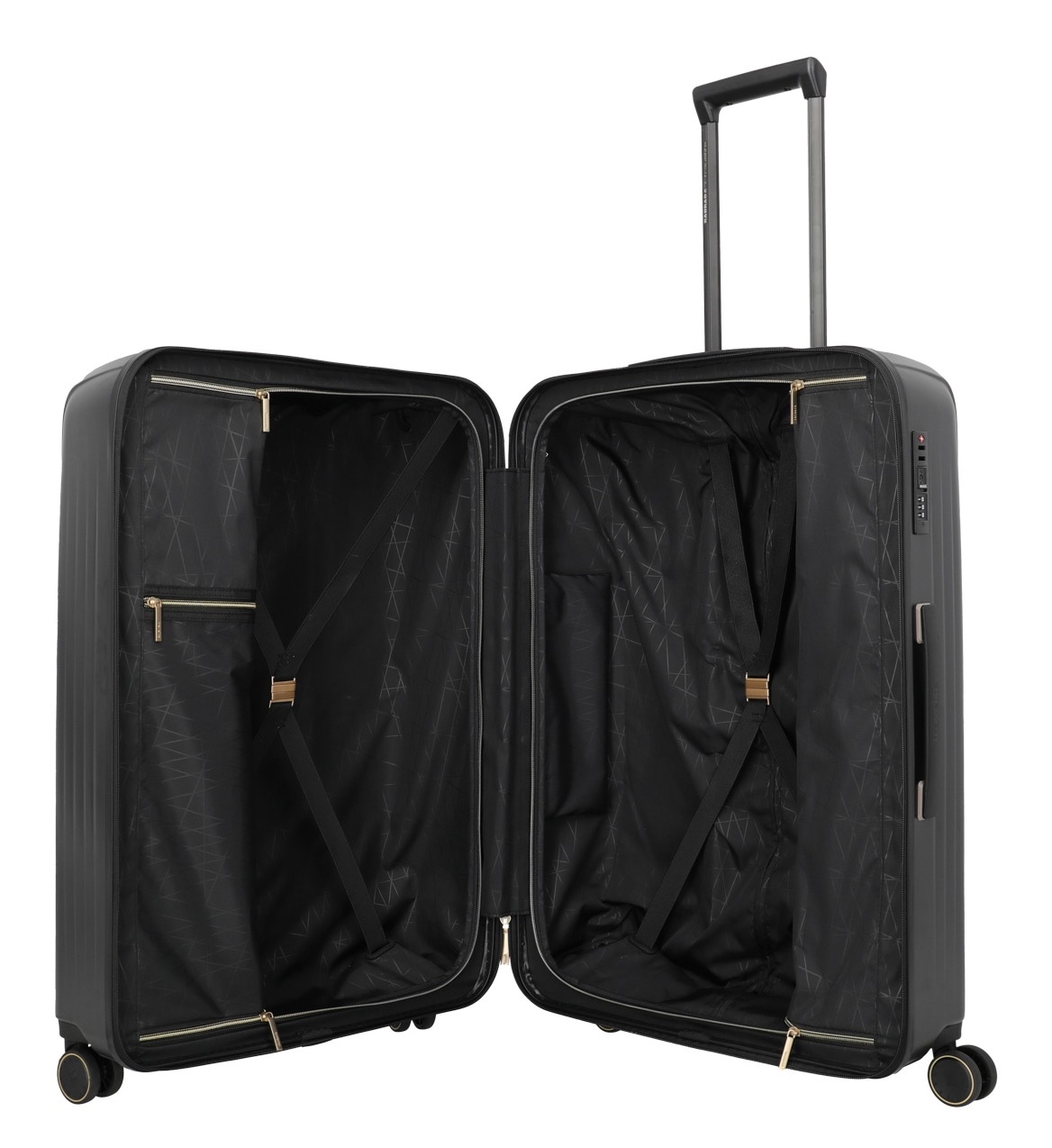 travelite Trolleyset »BARBARA & travelite | BARBARA NOVELTY« Hartschalen-Kofferset Reisegepäck Volumenerweiterung bei M