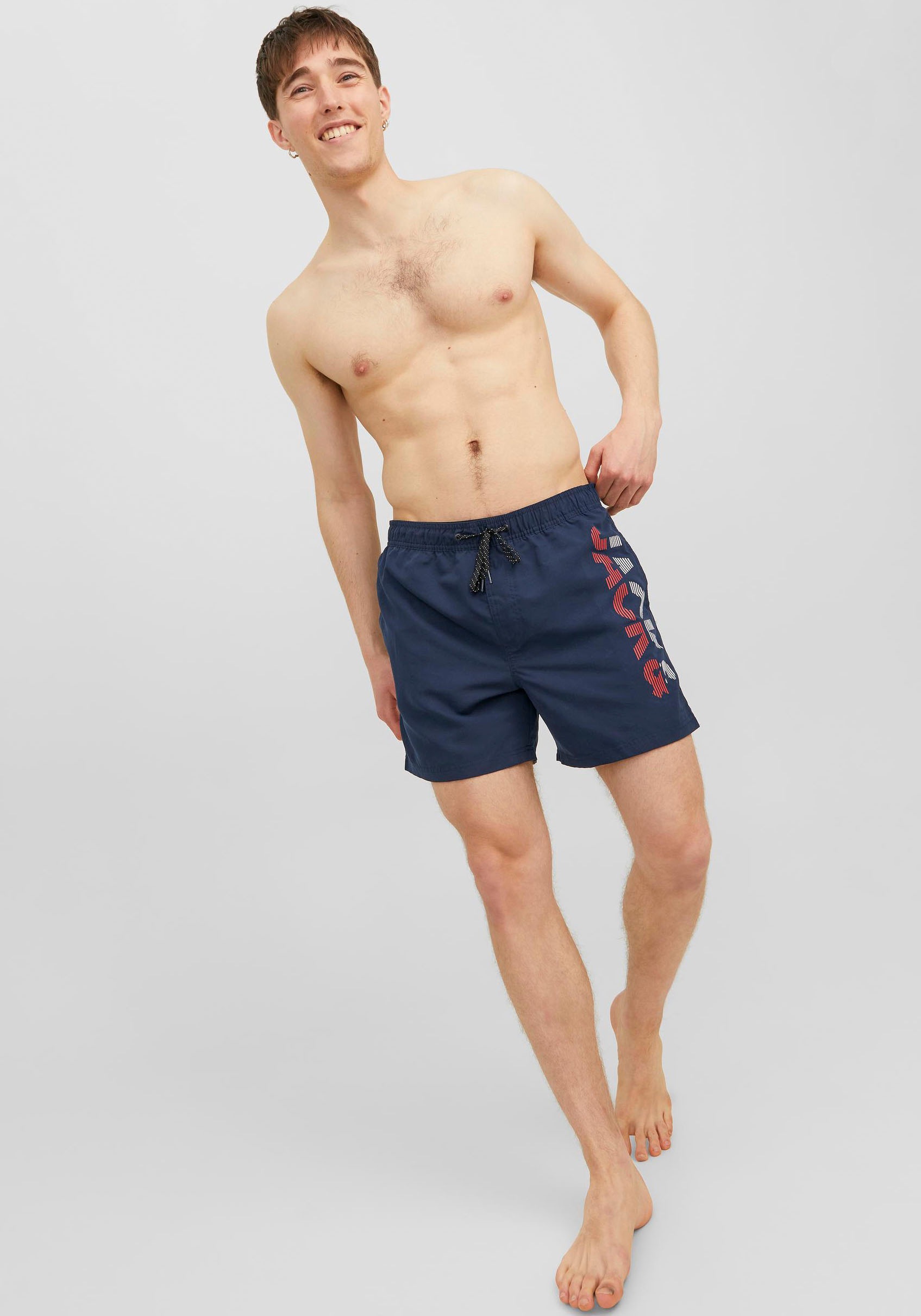 5. Bild von Jack & Jones Badeshorts »JPSTFIJI JJSWIM SPLICELOGO LY SN«