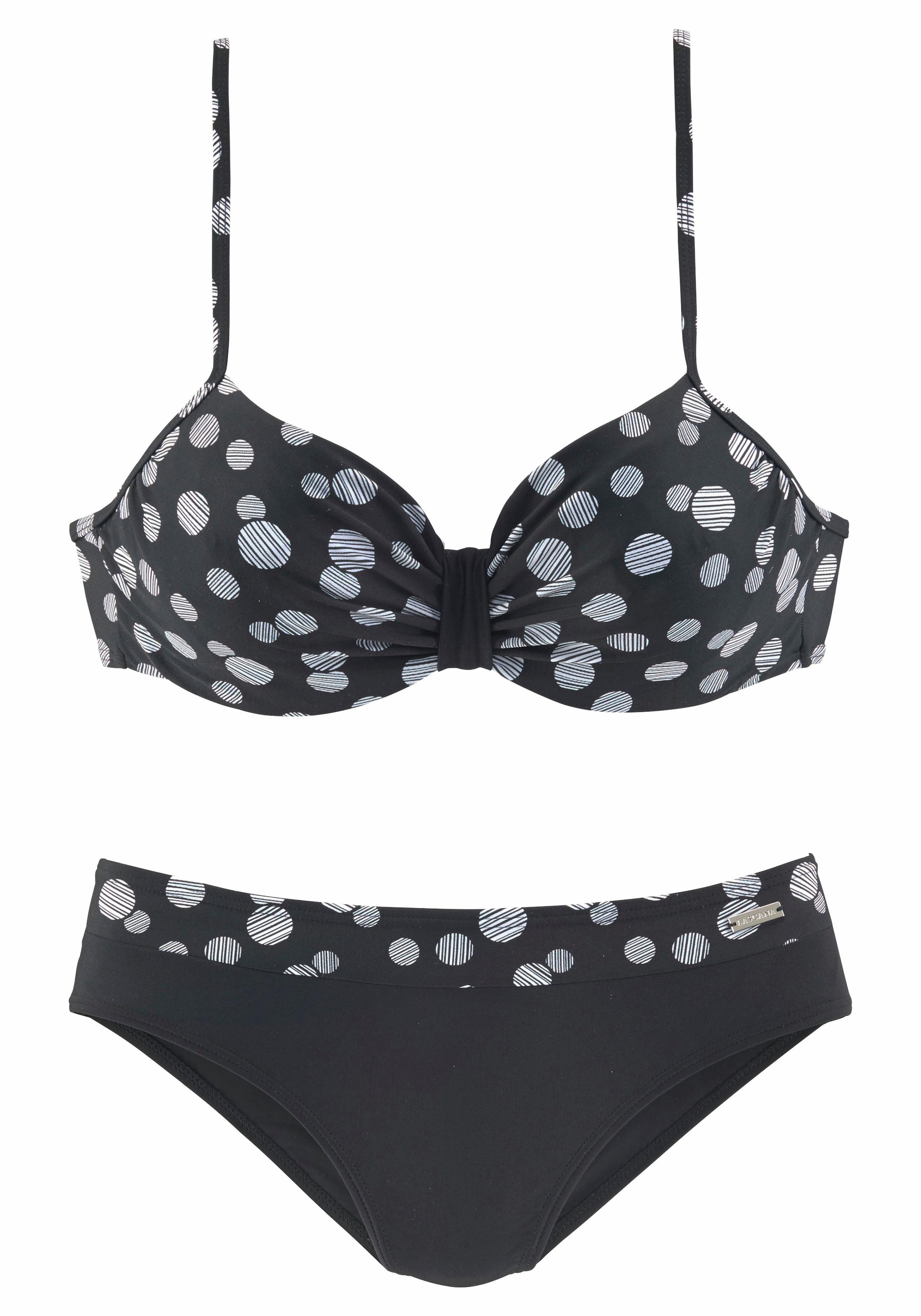 2. Bild von LASCANA Bügel-Bikini, mit einer schlichten Schlaufe zwischen den Cups