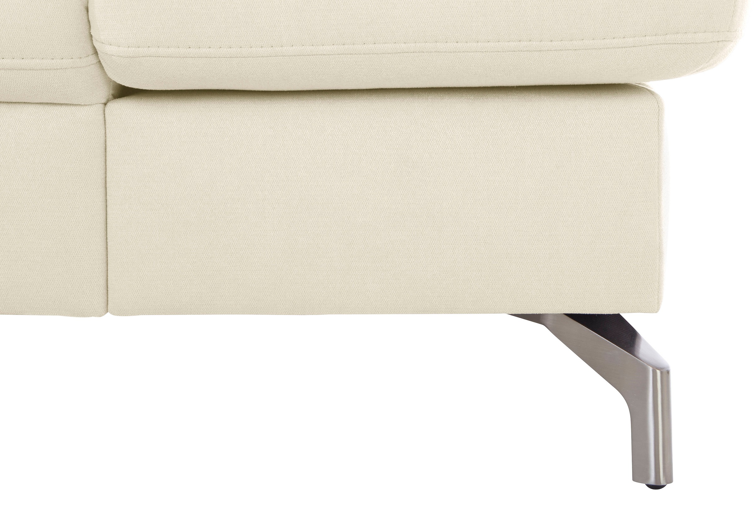 sit&more Ecksofa »Brisbane L-Form«, Fußhöhe 12 cm, inklusive Sitztiefen-, Armteil- und Kopfteilverstellung
