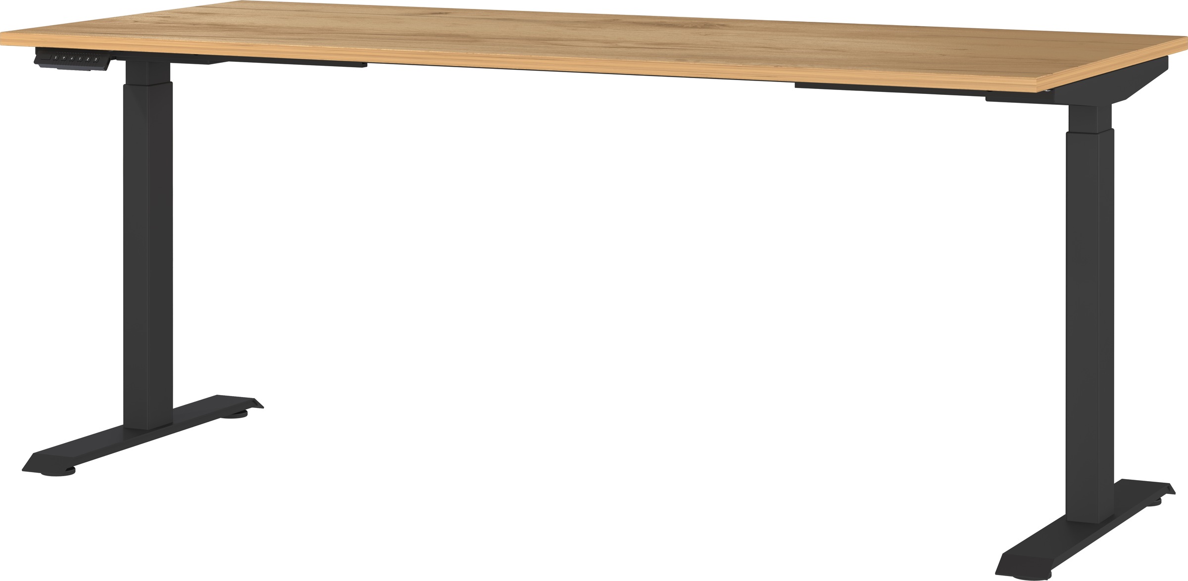 GERMANIA Schreibtisch »Jet, elektrisch höhenverstellbar«, moderne Farbvariationen, Breite 120/140/160/180 cm, Made in Germany