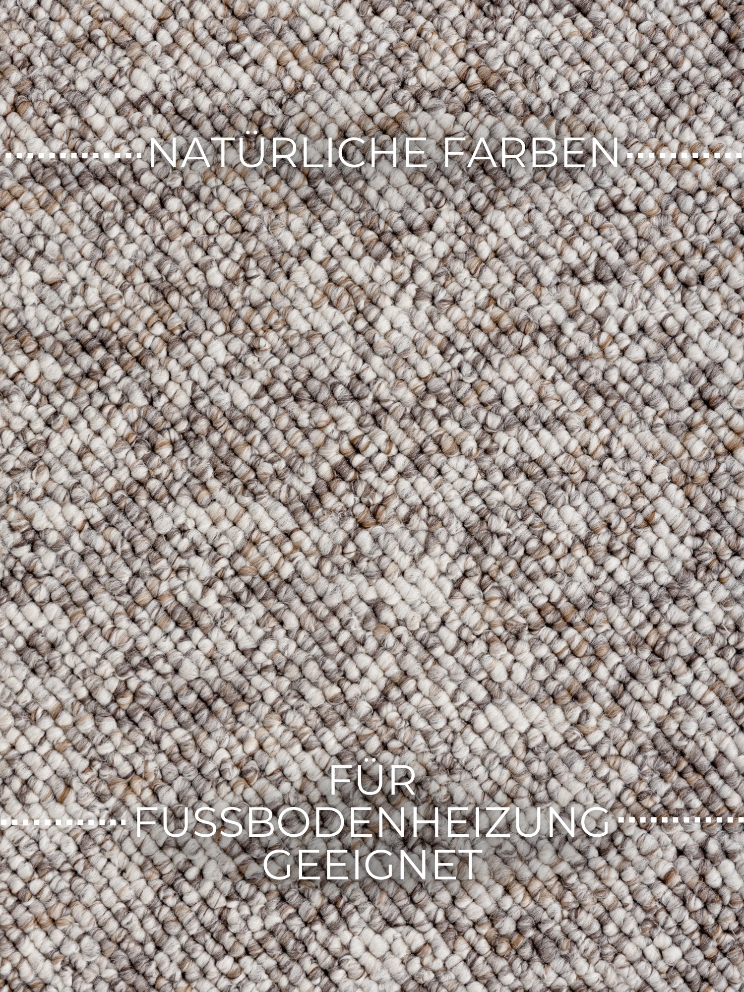 ELLE DECORATION Teppich »Rocco«, rechteckig, 10 mm Höhe, Läufer, waschbar, Wohnzimmer, Esszimmer, Woll-Optik