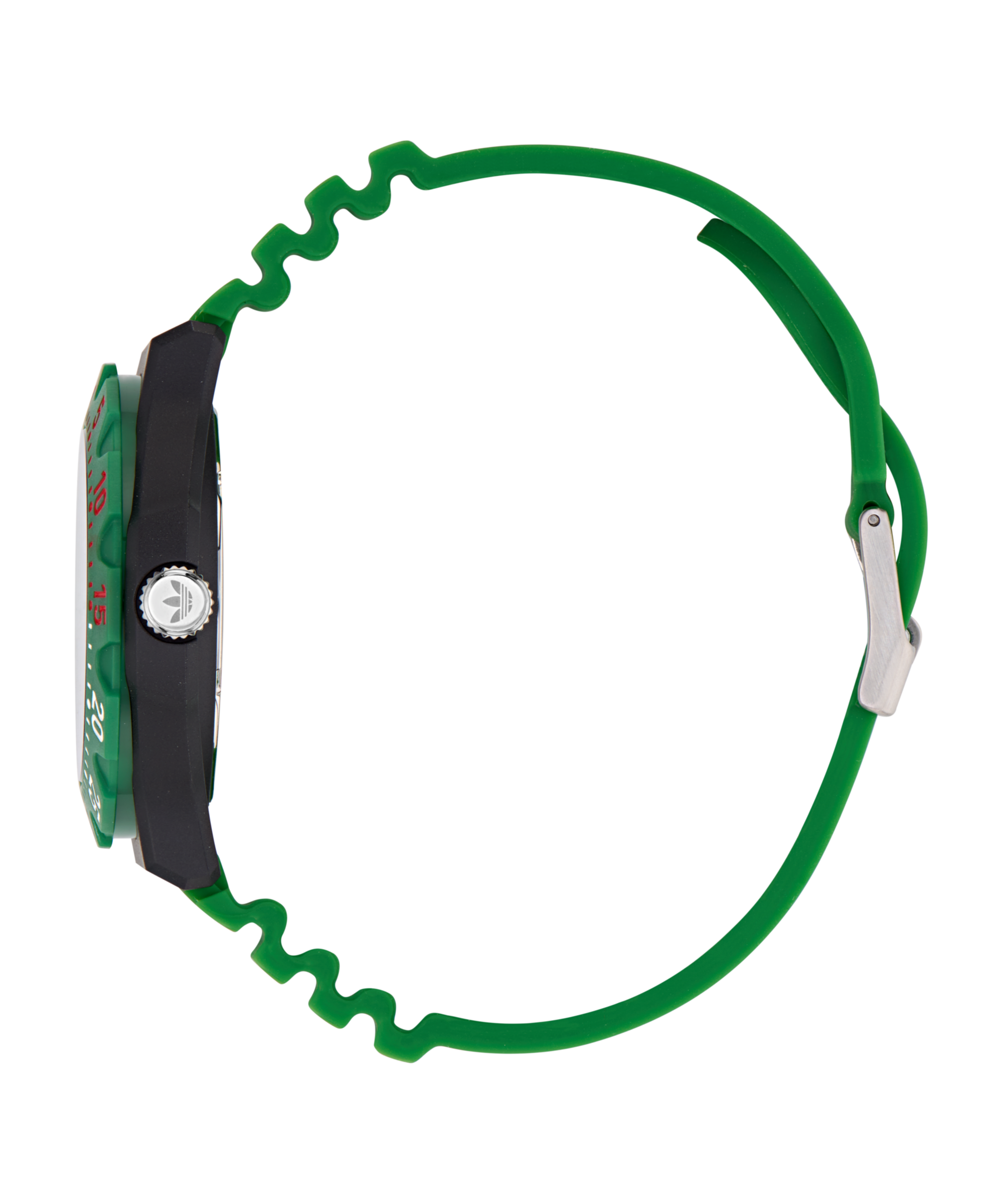 adidas Originals Quarzuhr »DISCOVERER TWO« Armbanduhr, Herrenuhr, Damenuhr, Silikonarmband, Leuchtzeiger