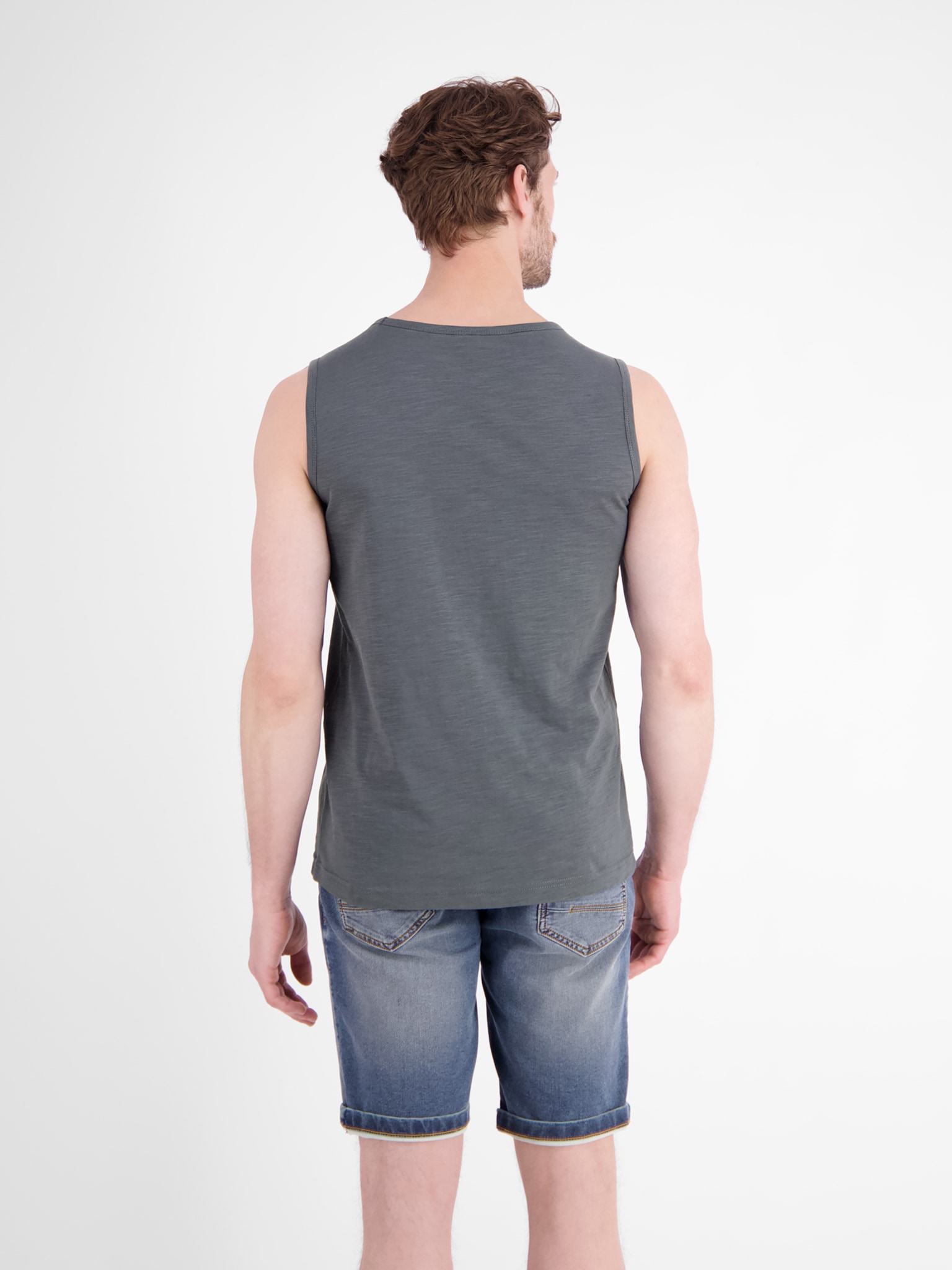 LERROS Tanktop Sommershirt/ärmellos mit Frontprint