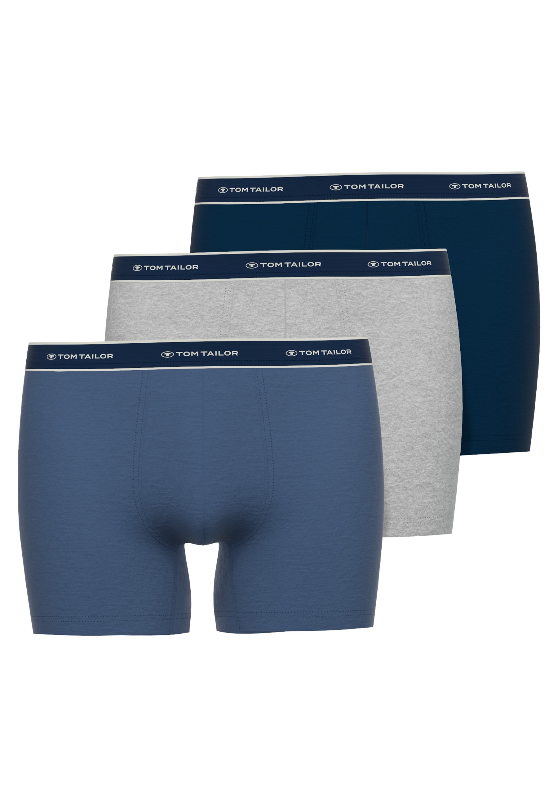 TOM TAILOR Boxershorts »Buffer«, (3er Pack), mit perfekter Passform für jeden Tag