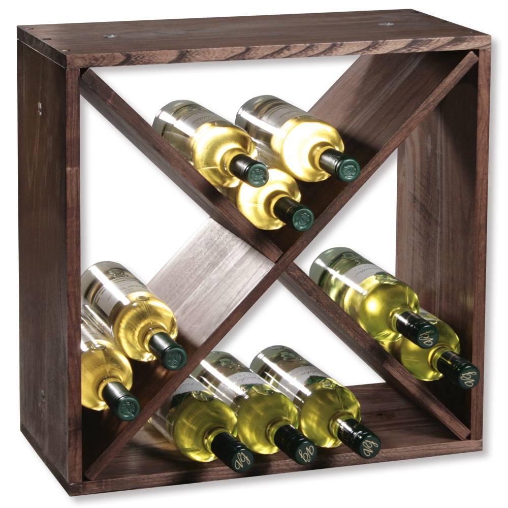KESPER® Weinregal »Weinflaschen-Regalsystem, FSC®-zertifiziertem Kiefernholz«, (1 St.), mit Platz für 24 Flaschen