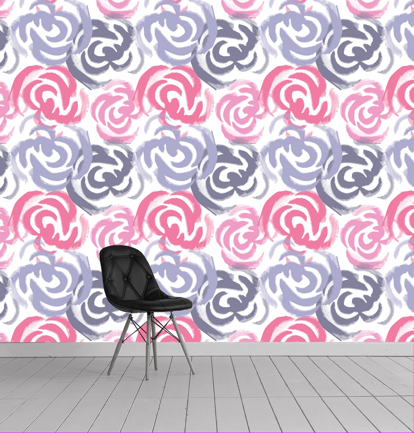 queence Vinyltapete »Harrison« Motiv   bedruckt   botanisch   floral   gemu günstig online kaufen