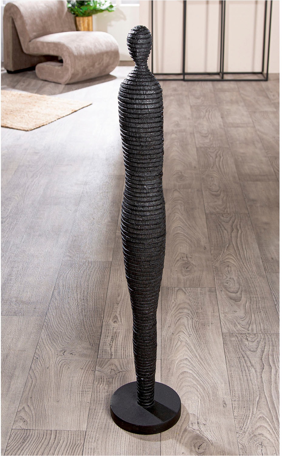 Casablanca by Gilde Dekofigur »Skulptur groß Lorient schwarz«