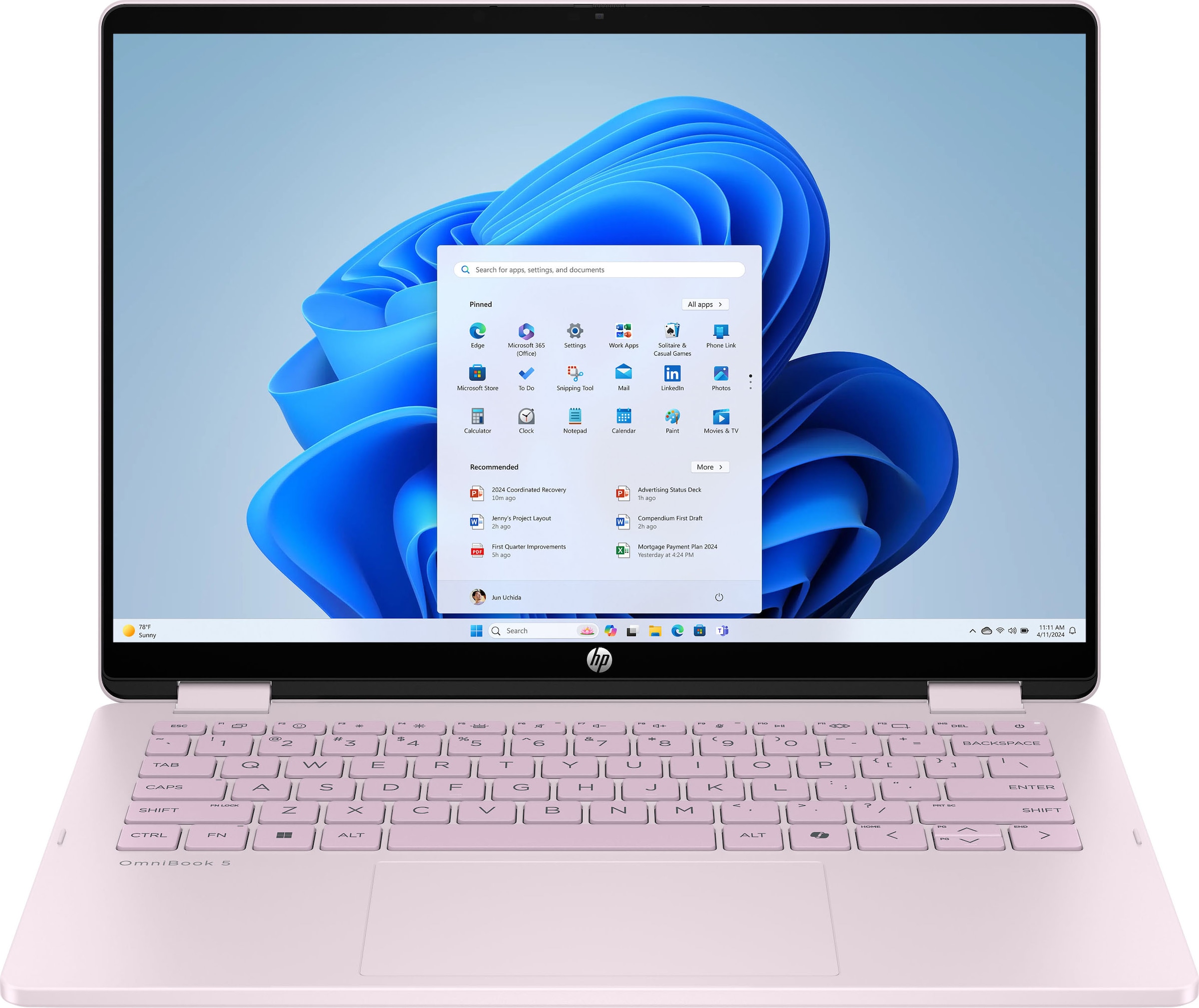 HP Convertible Notebook »OmniBook 5 Flip«, 35,6 cm, / 14 Zoll, Intel, Core i7, Iris Xe Graphics, 512 GB SSD