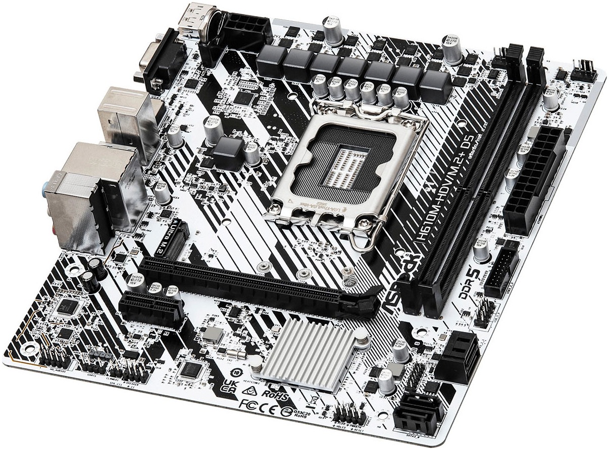 Asrock Mainboard »H610M-HDV/M.2+ D5«