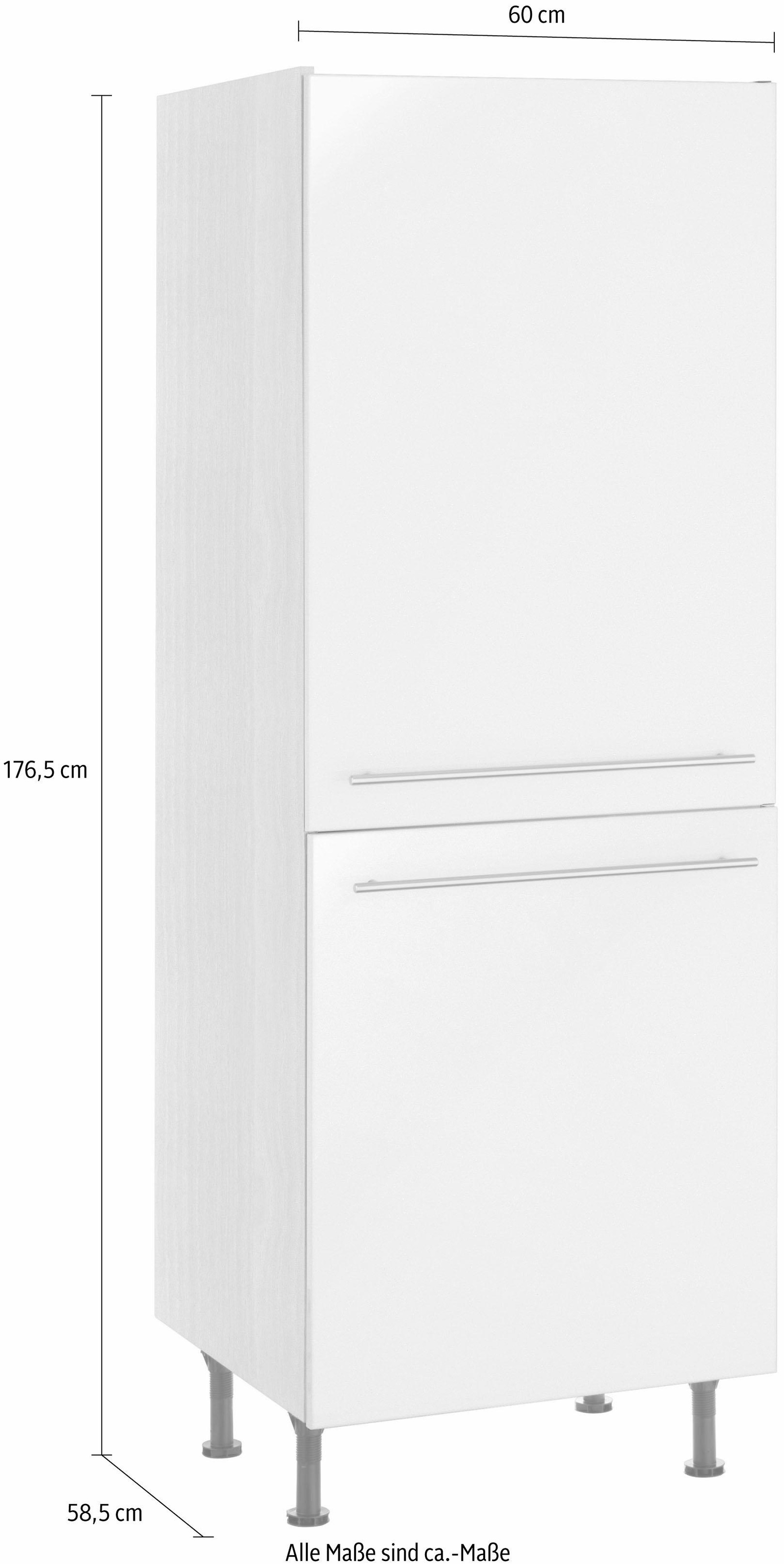OPTIFIT Hochschrank Bern 60 cm breit, 176 cm hoch, mit höhenverstellbaren S günstig online kaufen
