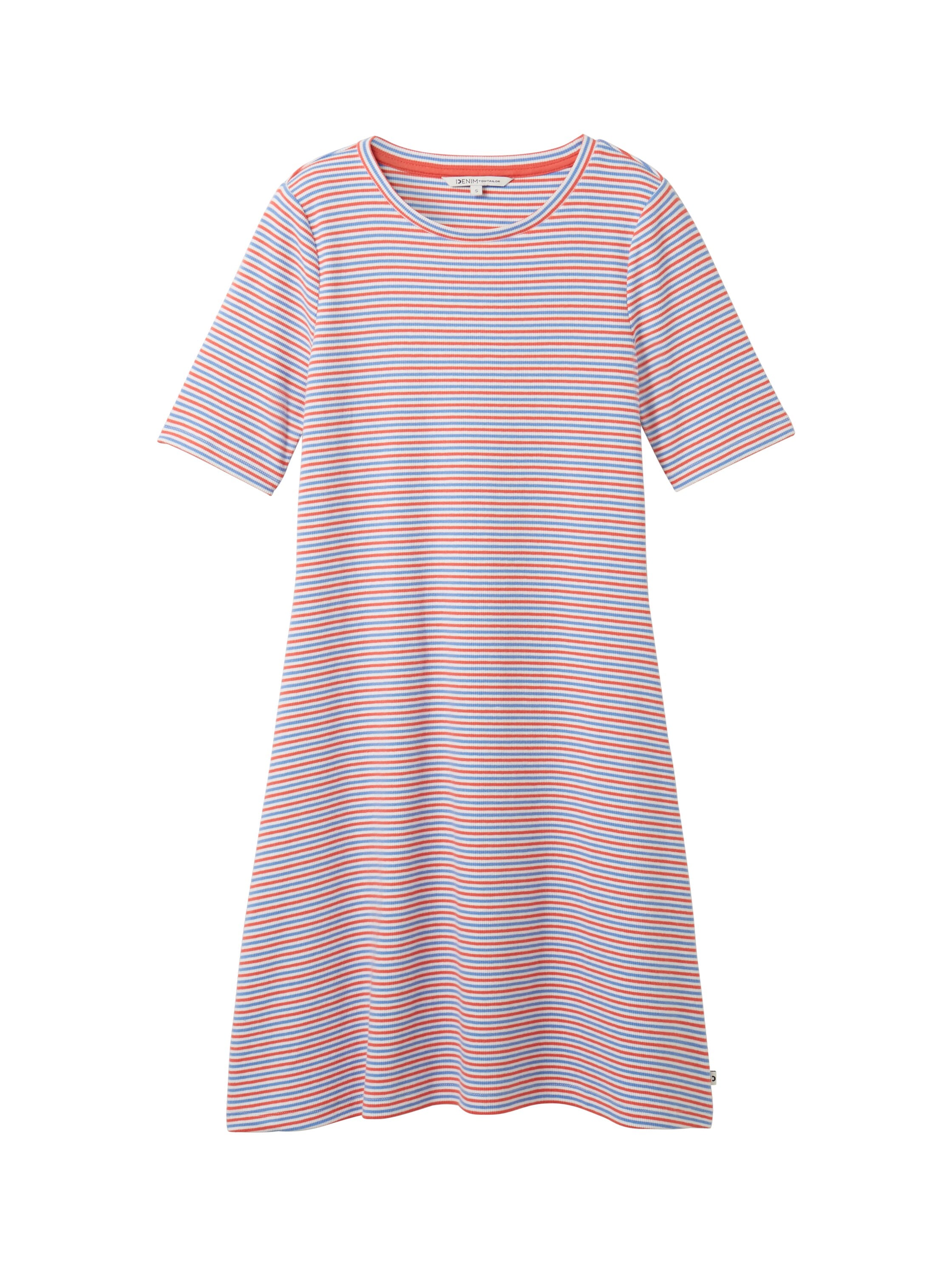TOM TAILOR Denim Jerseykleid, mit Ringel-Optik