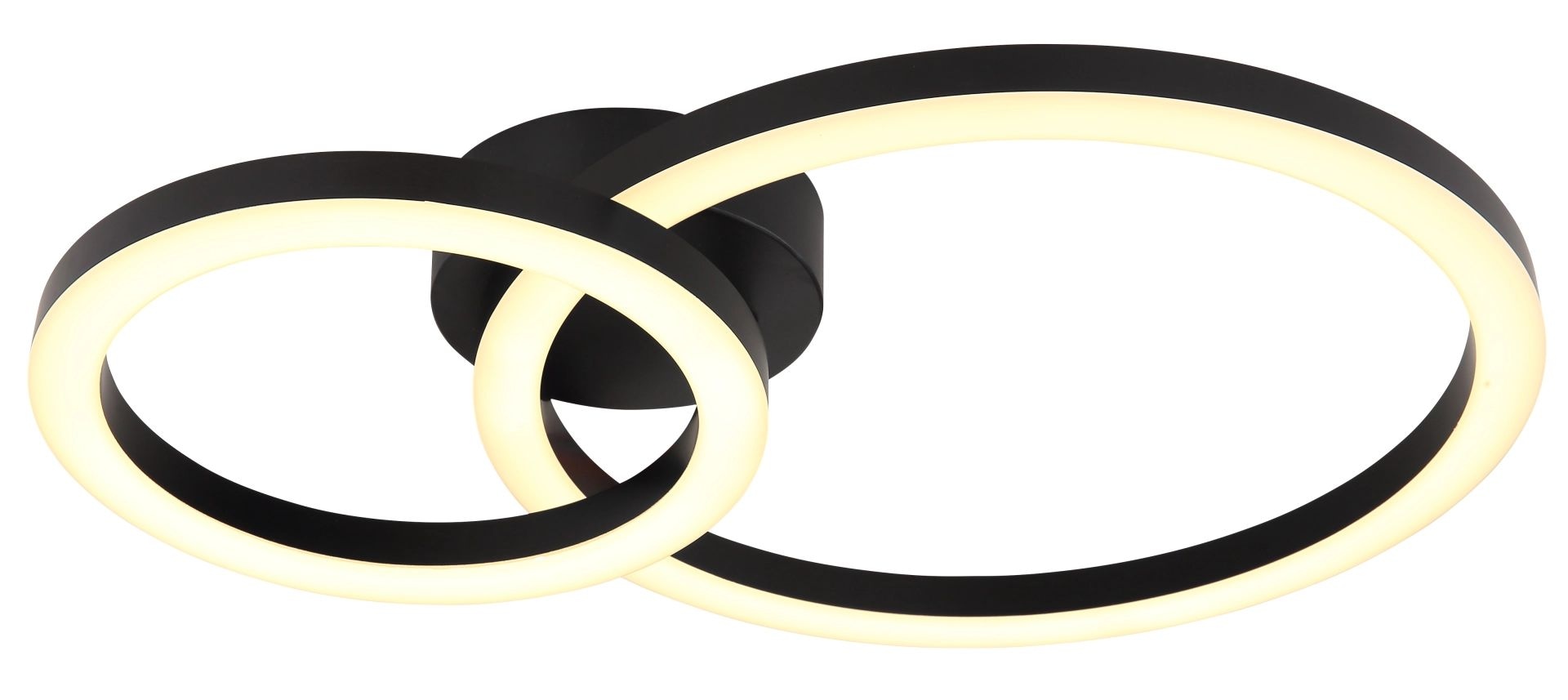 GLOBO LIGHTING LED Deckenleuchte »ADDA« LED-Modul 1 Stk. Warmweiß Deckenlampe, rund, Wohnzimmer, Schlafzimmer