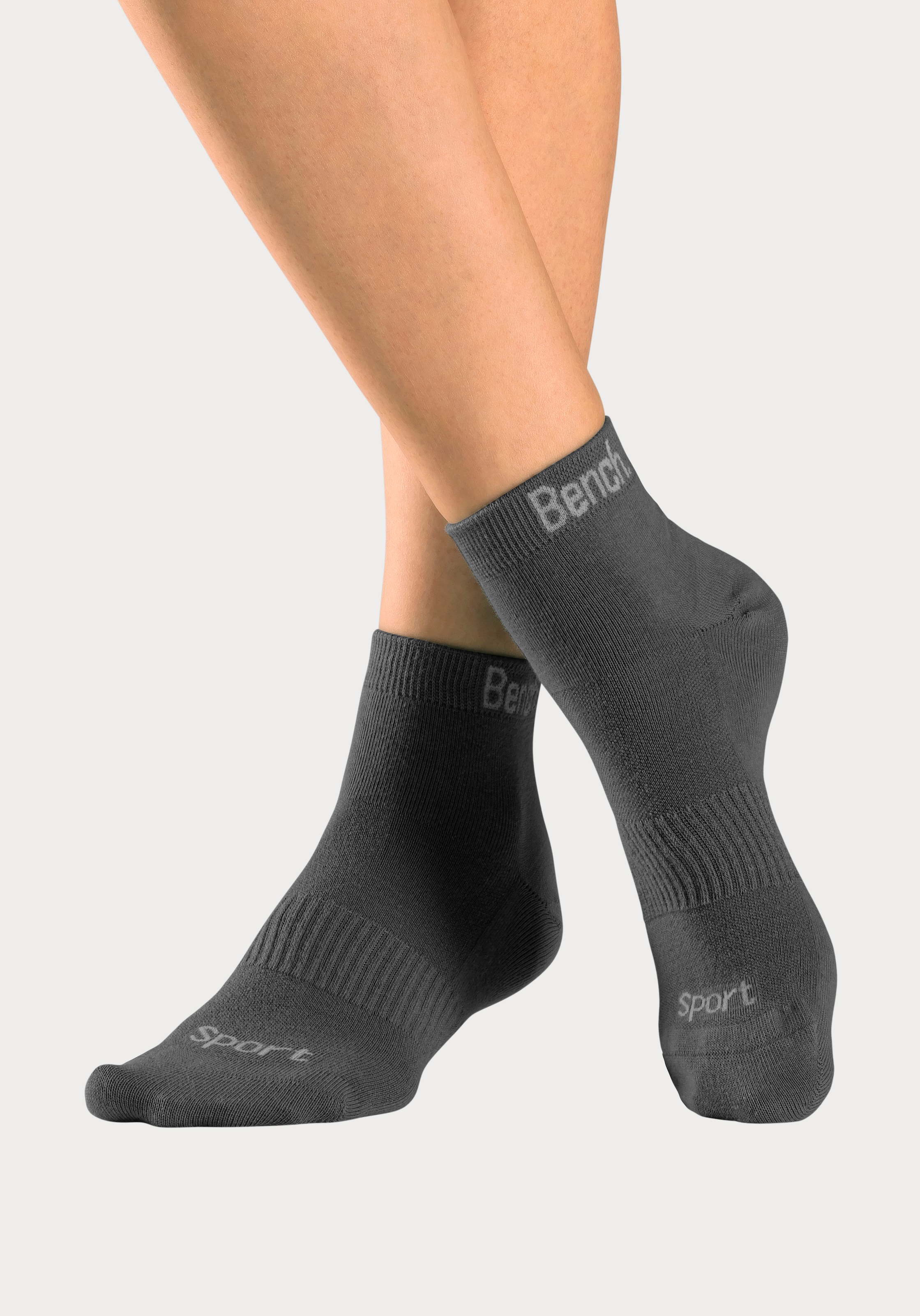 Bench. Sportsocken, (Packung, 6 Paar), mit antibakterieller Feuchtigkeitsregulierung