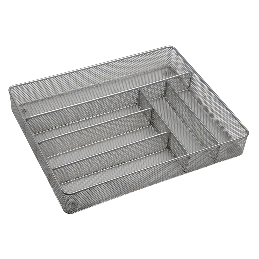 KESPER® Besteckeinsatz »Besteckkasten mit 6 Fächern aus Metall«, (1 St.), O günstig online kaufen