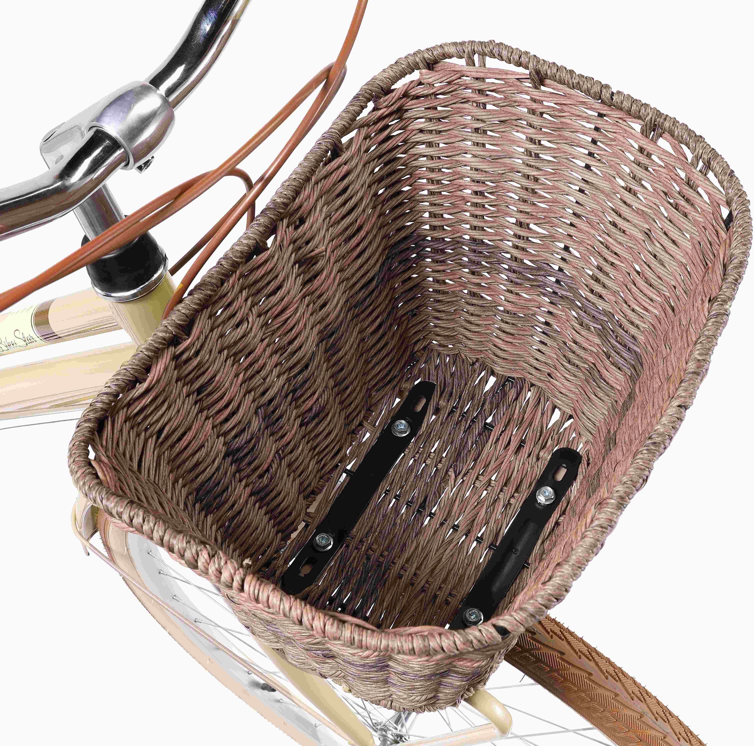 Bikestar Cityrad, 7 Gang, Shimano, RD-TY21 Schaltwerk, Kettenschaltung, für Damen, Kettenschaltung