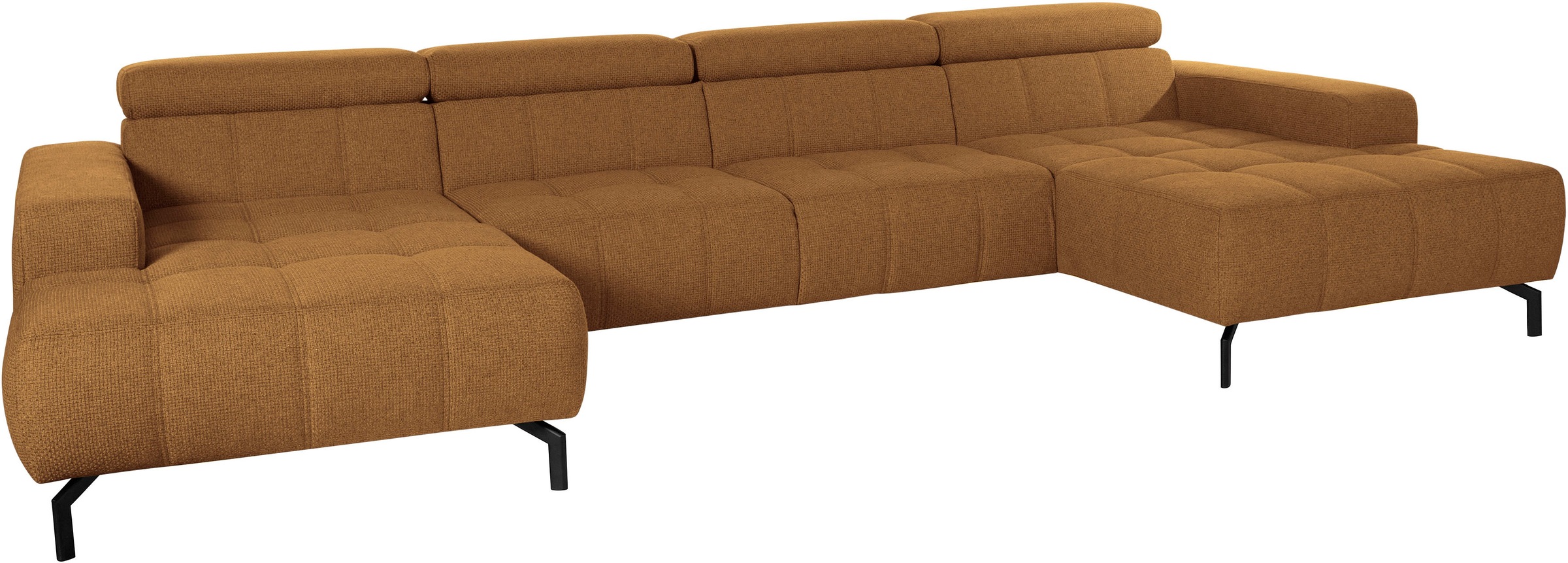 DOMO collection Wohnlandschaft »Cunelli tolle Sitznähte als Designelement, günstig online kaufen