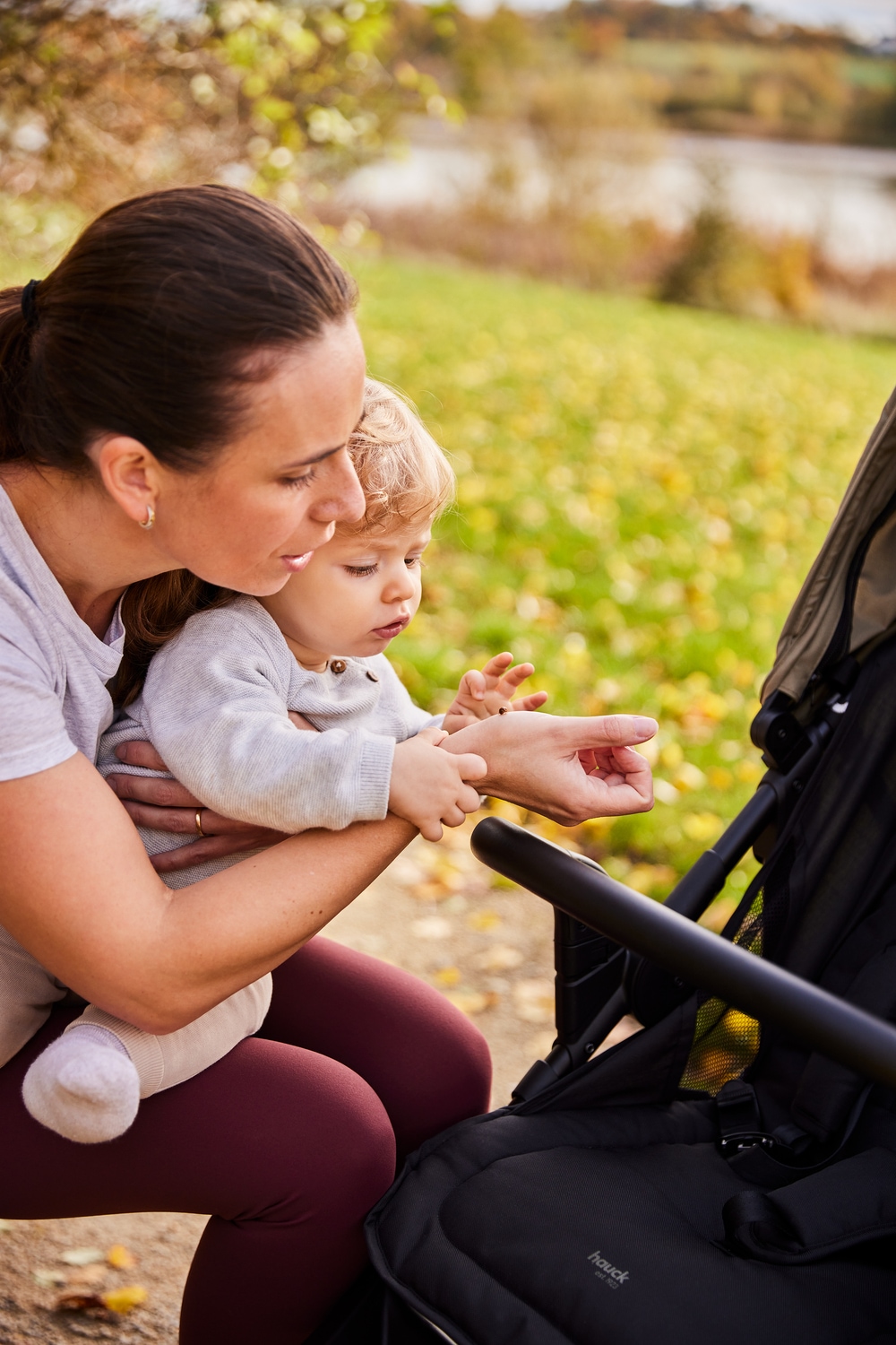 Hauck Dreirad-Kinderwagen »Runner 3, Jungle Green«, 22 kg, mit XXL-Lufträdern u. Handbremse; bis 22 kg belastbar