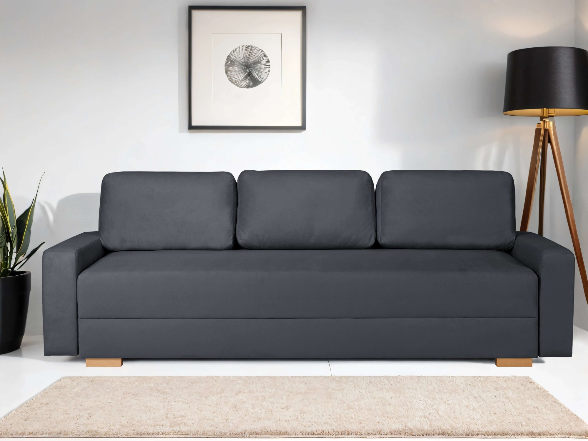 Home affaire 3-Sitzer »SHERIDIAN Schlafsofa mit Bettkasten, in Feincord & V günstig online kaufen