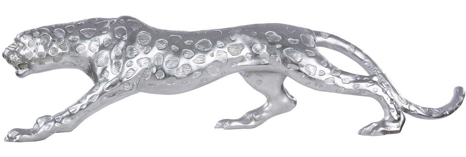 Casablanca by Gilde Tierfigur »Figur Gepard silberfarben H. 20 cm«