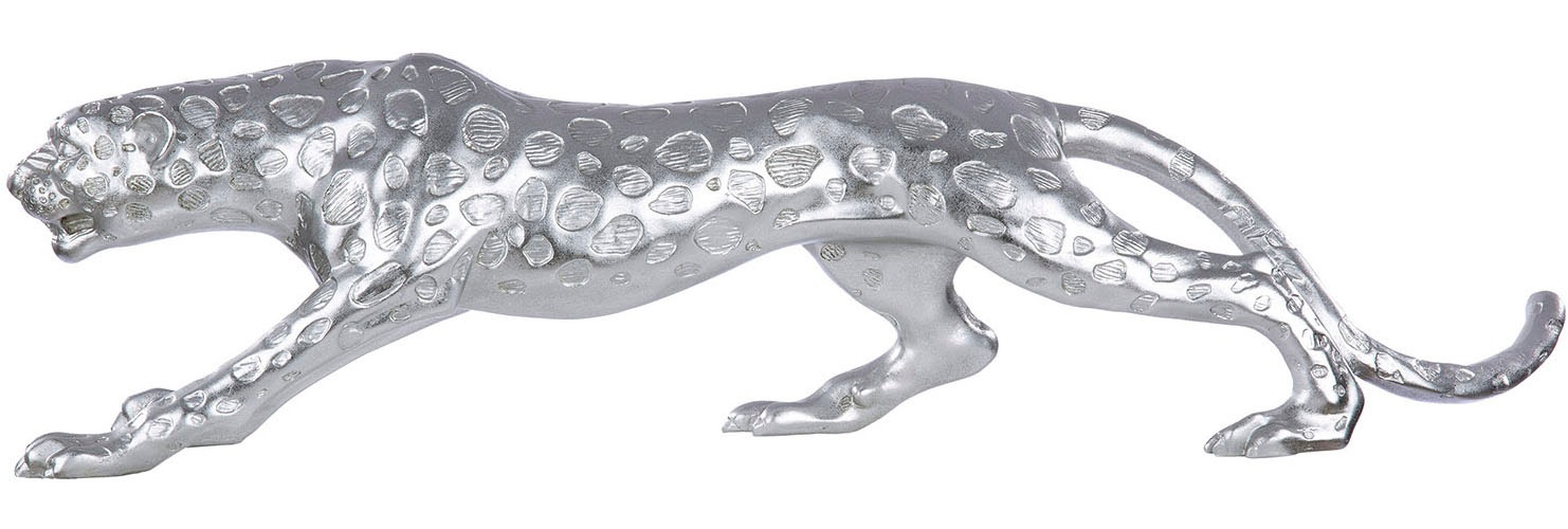 Casablanca by Gilde Tierfigur »Figur Gepard silberfarben H. 20 cm« günstig online kaufen