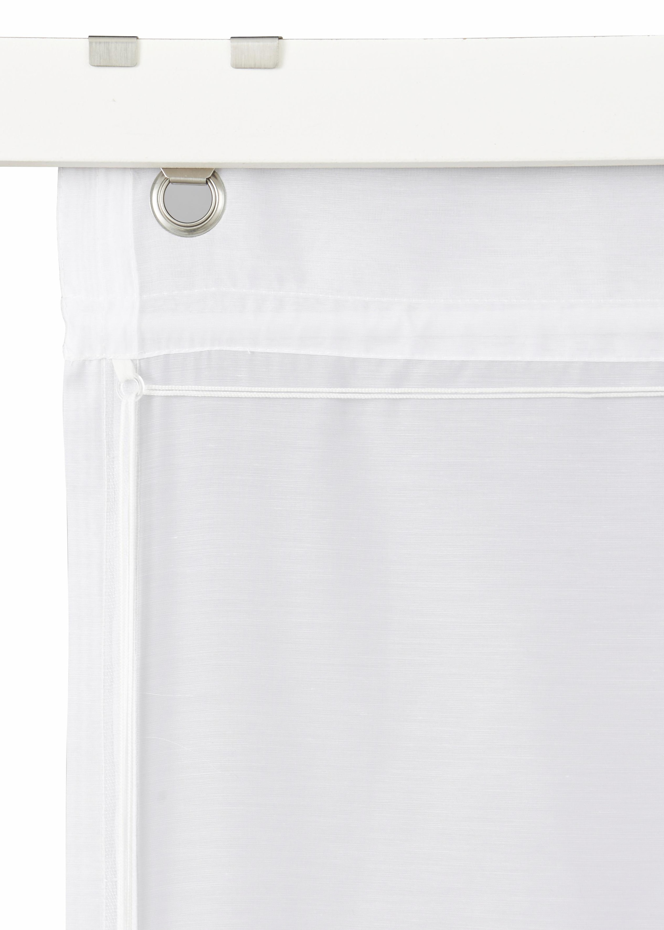 mit Voile, Raten »Carpi«, Bohren, Hakenaufhängung, my Raffrollo home bestellen Polyester ohne Transparent, auf