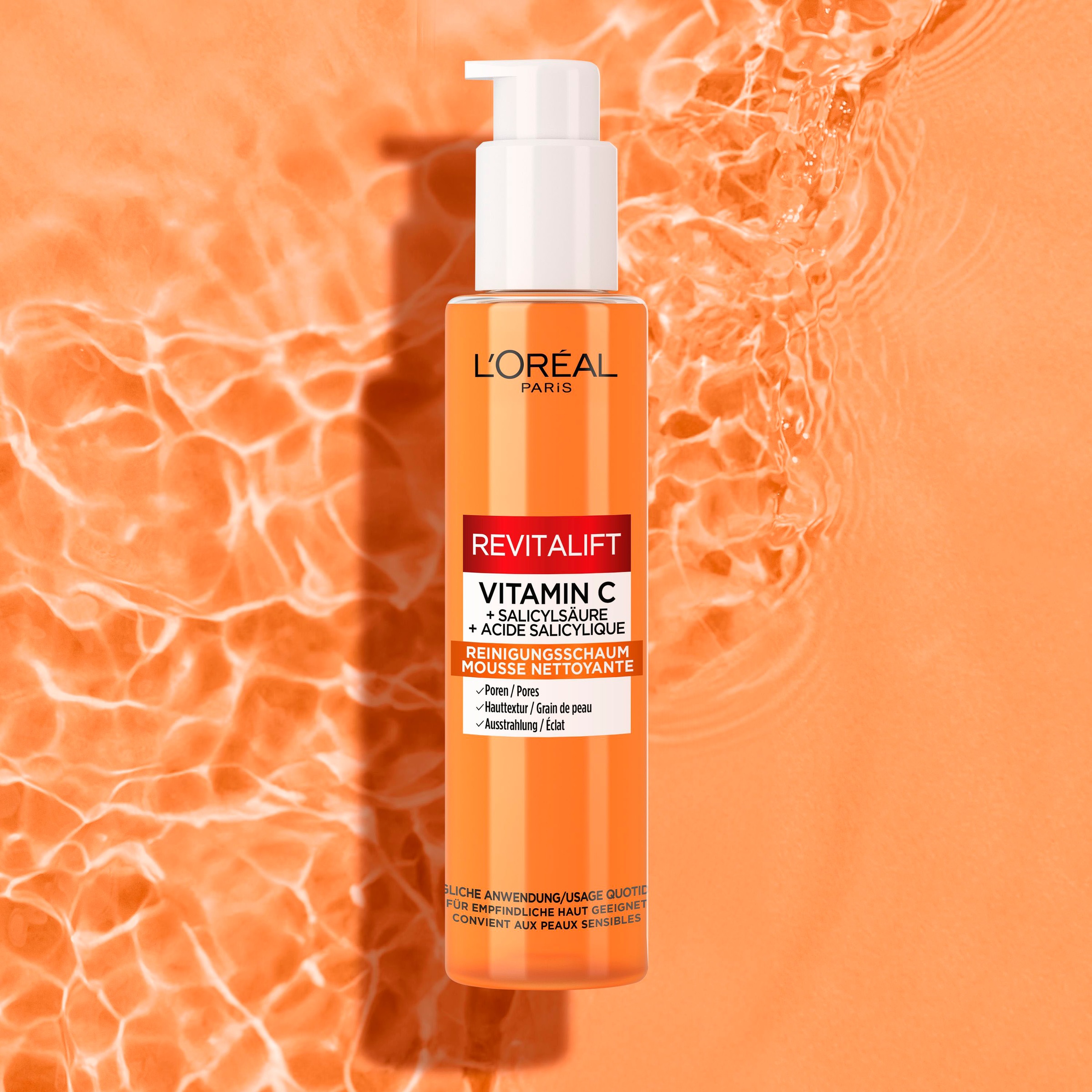 L'ORÉAL PARIS Gesichts-Reinigungsschaum »Revitalift Clinical«, mit hoher Wirkungskraft