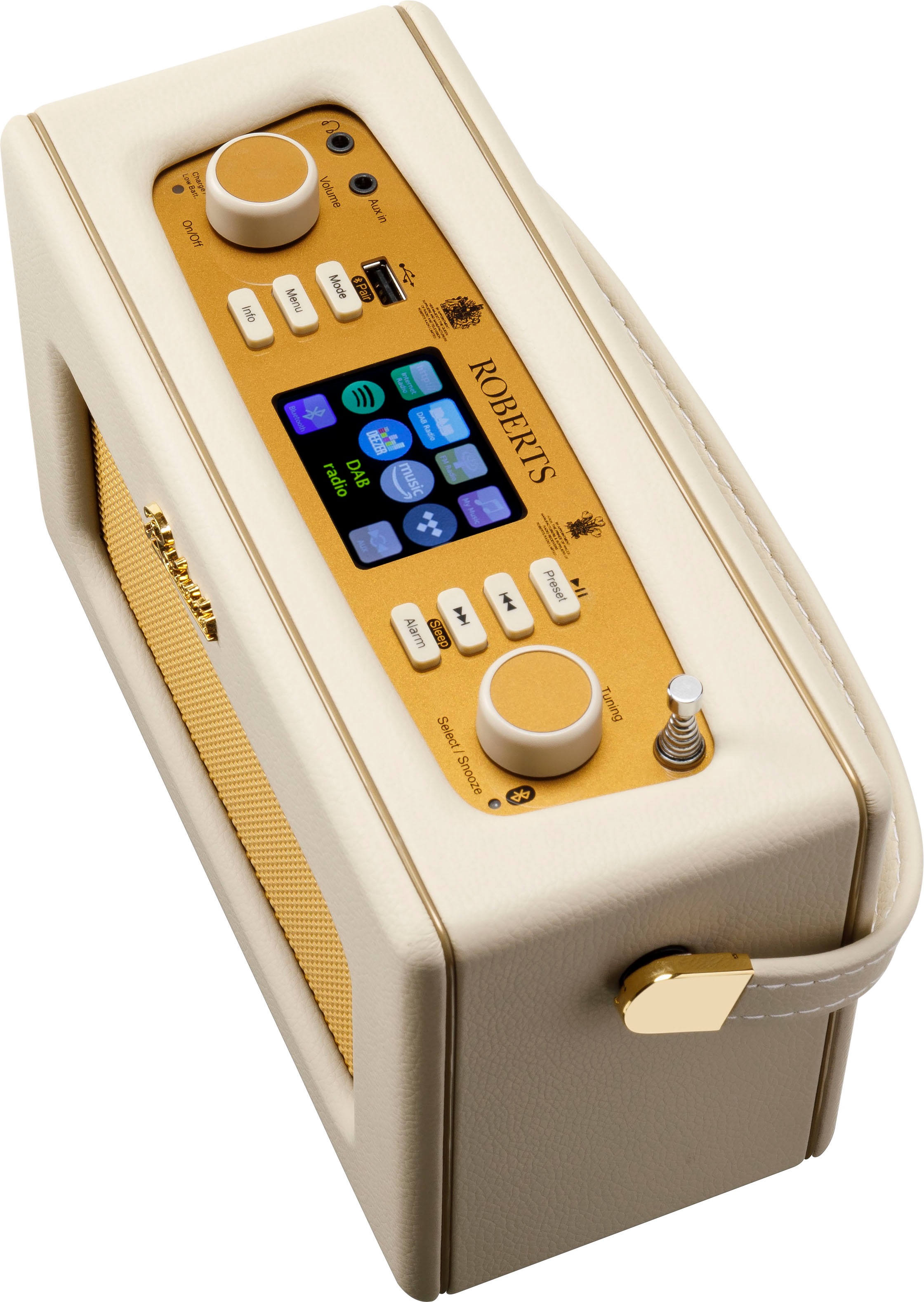 ROBERTS RADIO Internet-Radio »Revival iStream3L«, (Bluetooth-WLAN Internetradio-Digitalradio (DAB+)-FM-Tuner mit RDS)