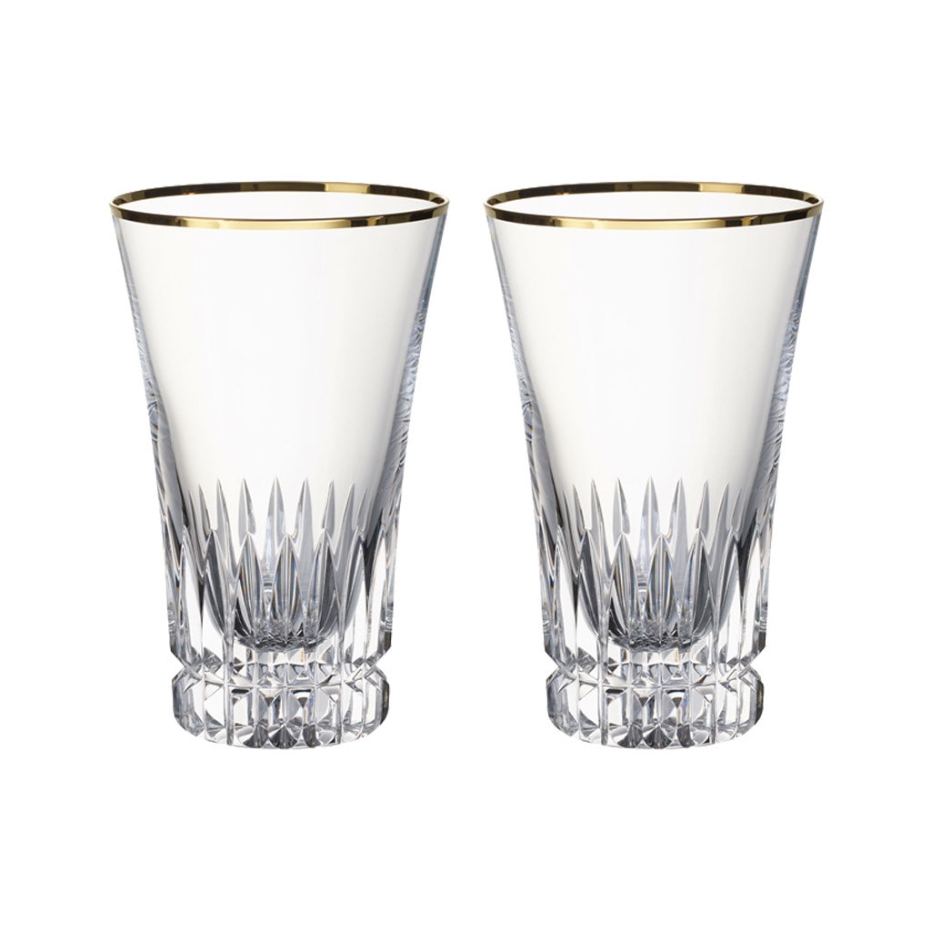 Villeroy & Boch Longdrinkglas »Longdrinkgläser Grand Royal Gold 300 ml 2er günstig online kaufen
