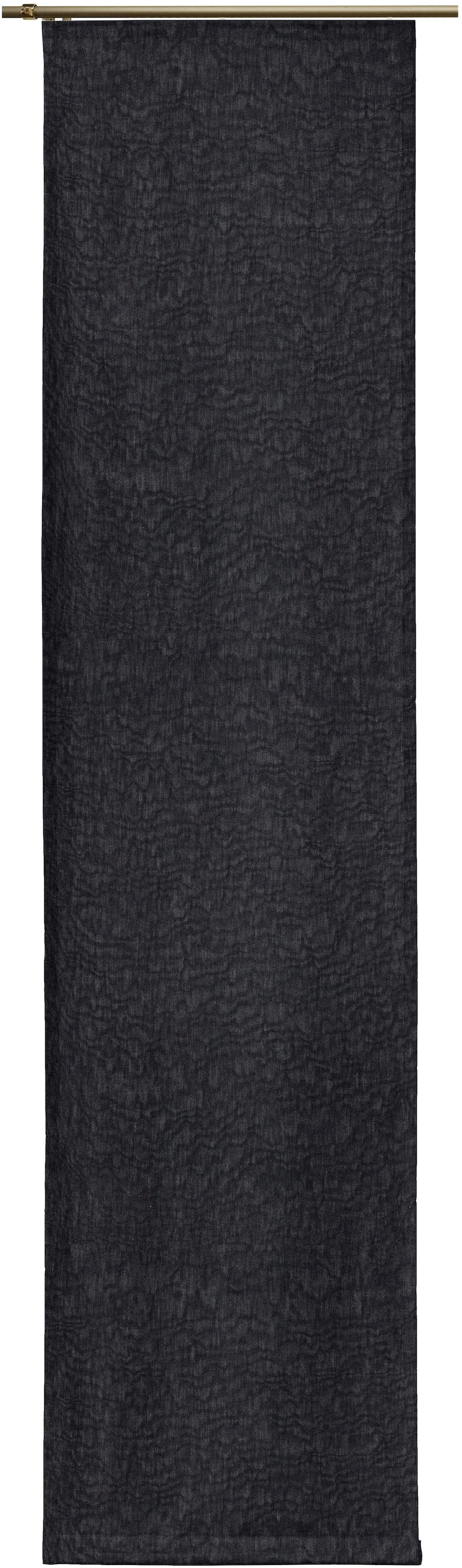 Wirth Schiebegardine »Java« Paneelwagen 1 Stk. tlg. dark blue denim günstig online kaufen