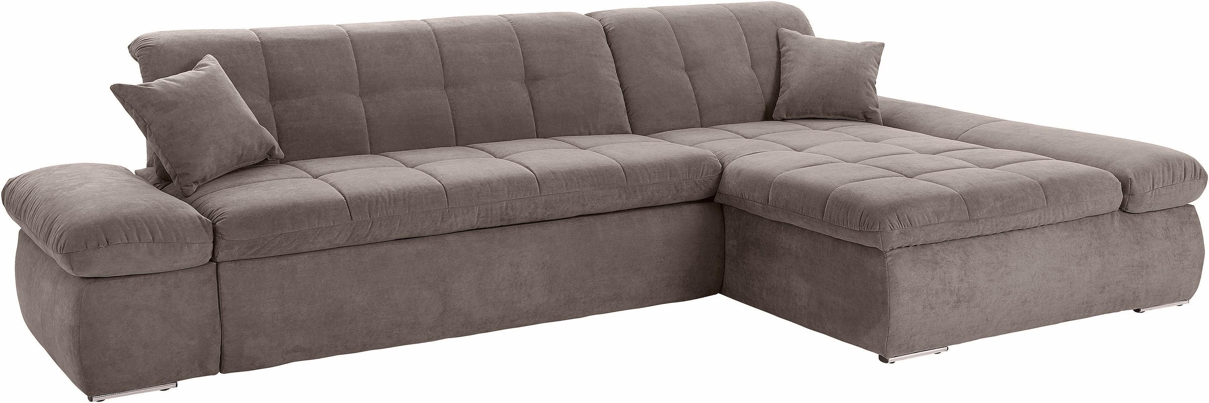 DOMO collection Ecksofa »NMoric XXL, B/T/H: 300/172/80cm, L-Form«, wahlweis günstig online kaufen