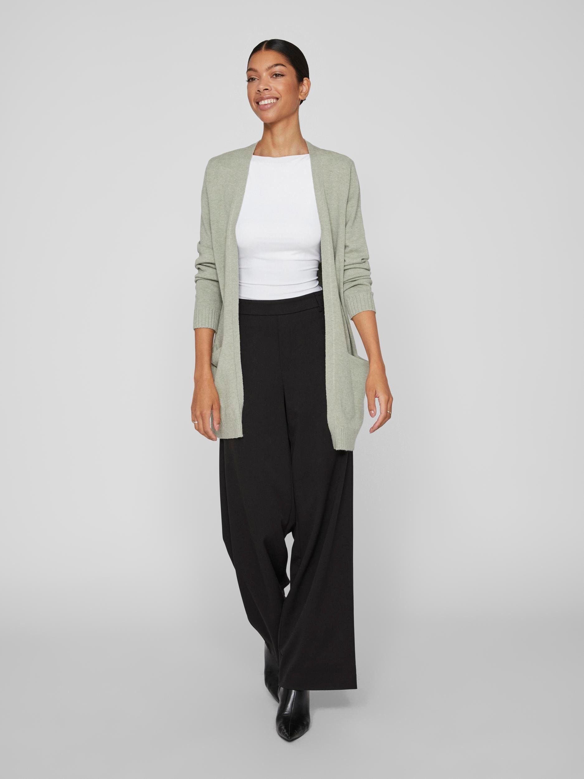 Vila Strickjacke »VIRIL OPEN L/S KNIT CARDIGAN - NOOS«