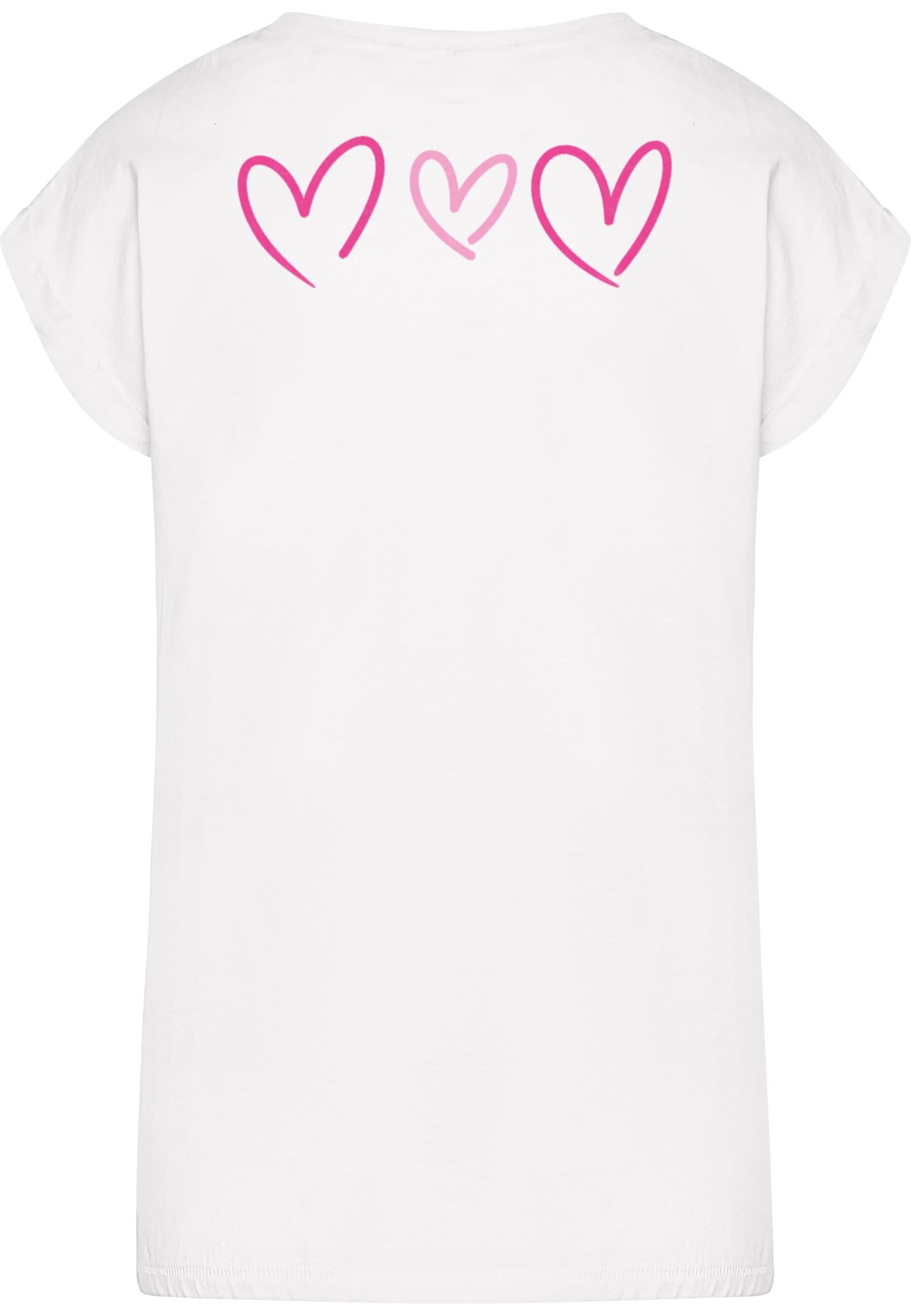 Miss Tee T-Shirt »Miss Tee Always Trust Your Heart Ladies Extended Shoulder Tee« 1 Stk. tlg.