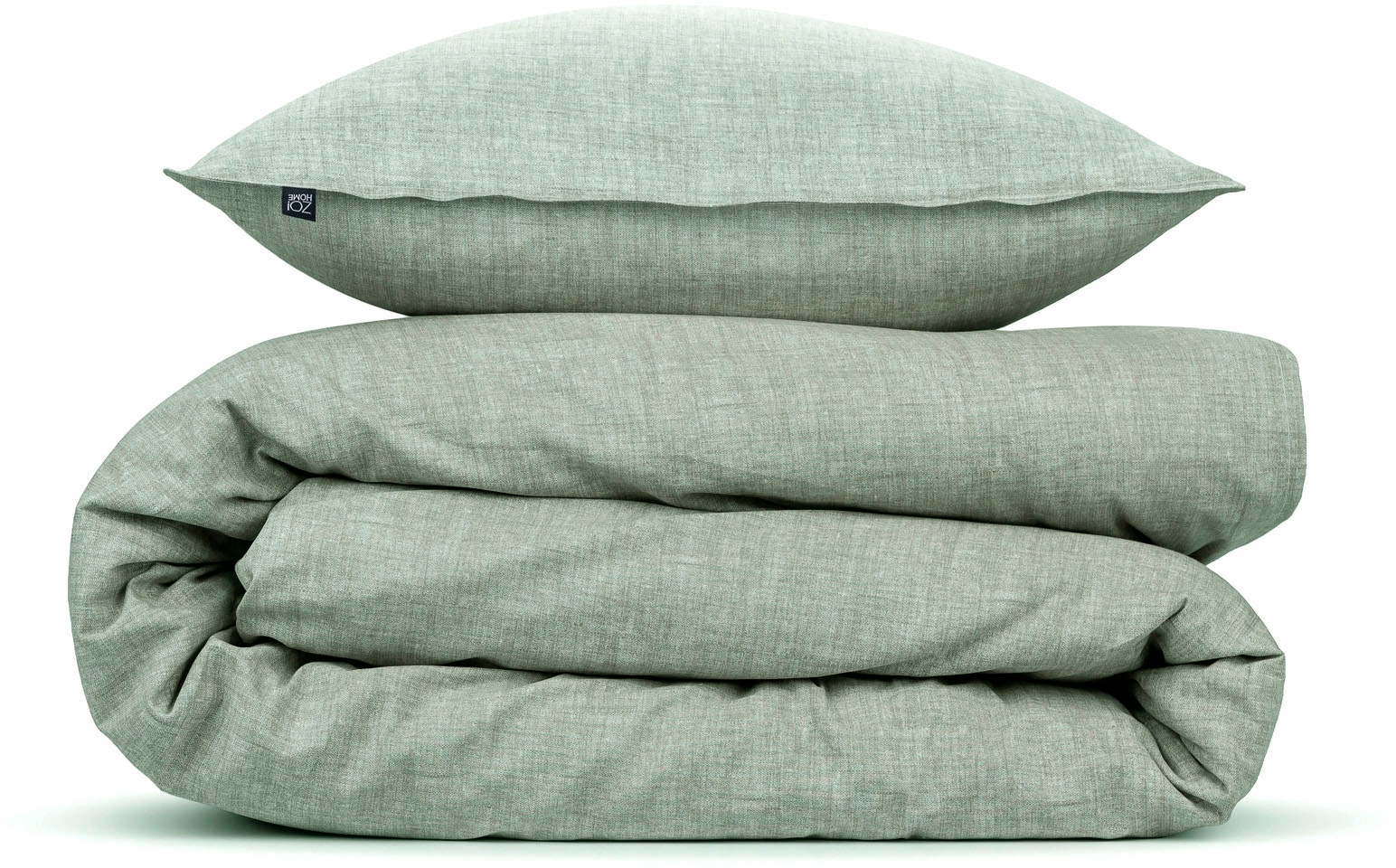 ZO HOME Bettwäsche »Lino« 2 Stk. tlg. Bettwäsche aus 100% Baumwolle, hochwertiges Renforcé