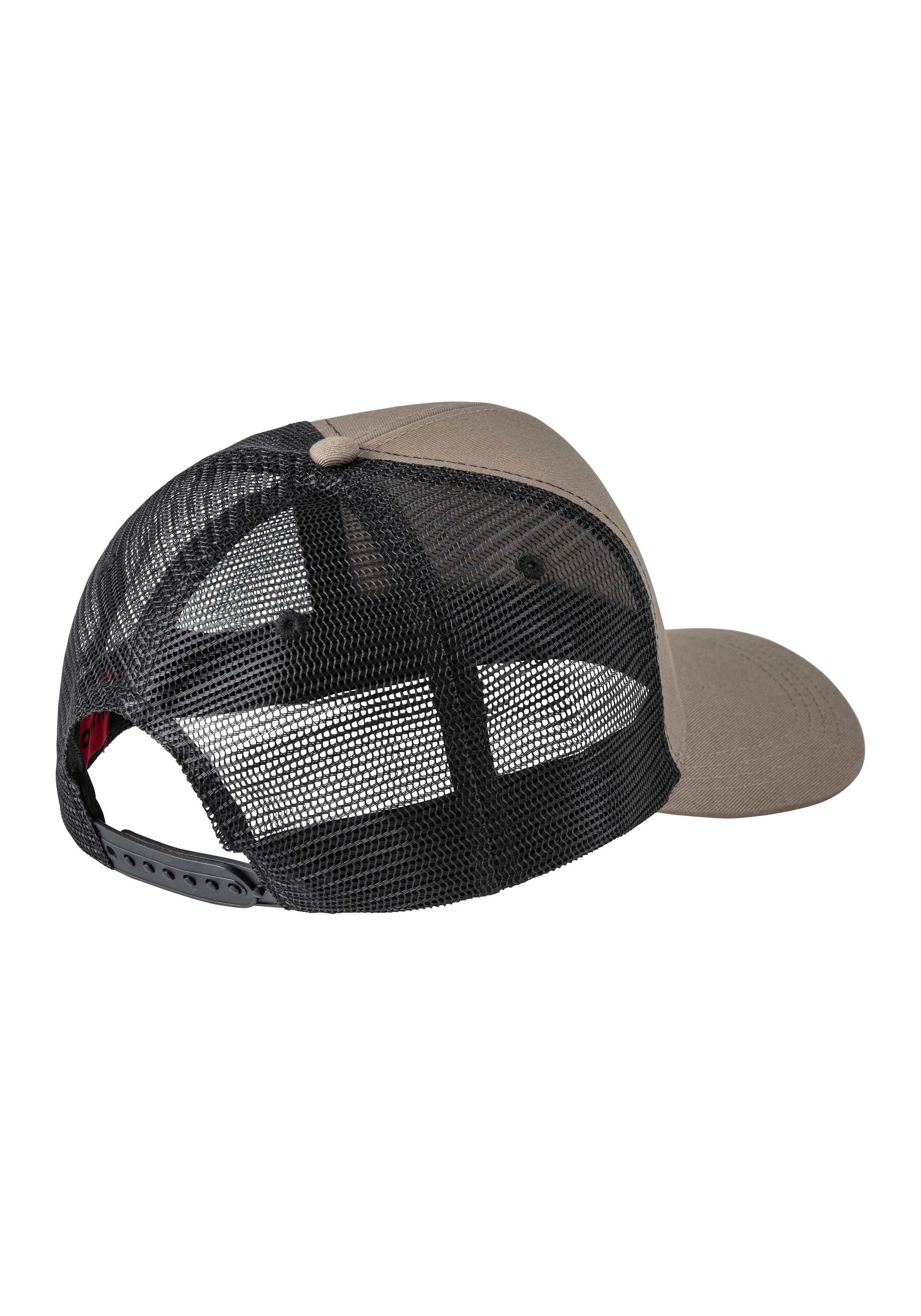 HUGO Fitted Cap »Marsel-Trucker«, aus Twill & Mesh mit 3D Logostickerei