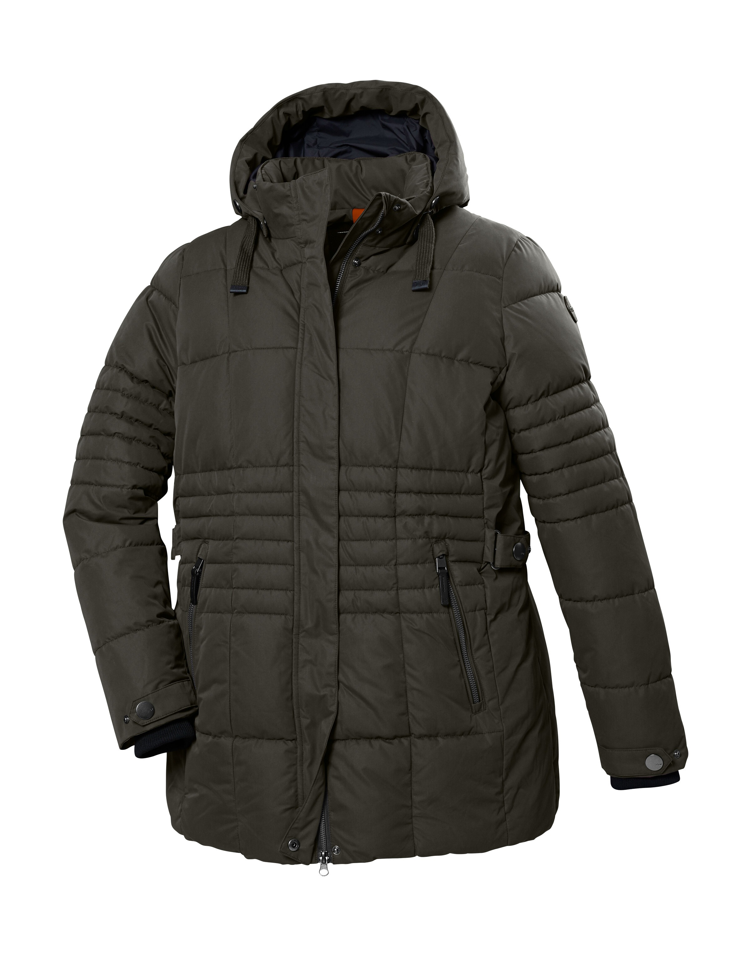 STOY Steppjacke »STW 3 WMN QLTD JCKT« Wasserabweisend, winddicht, atmungsaktiv, verstellbare Kapuze