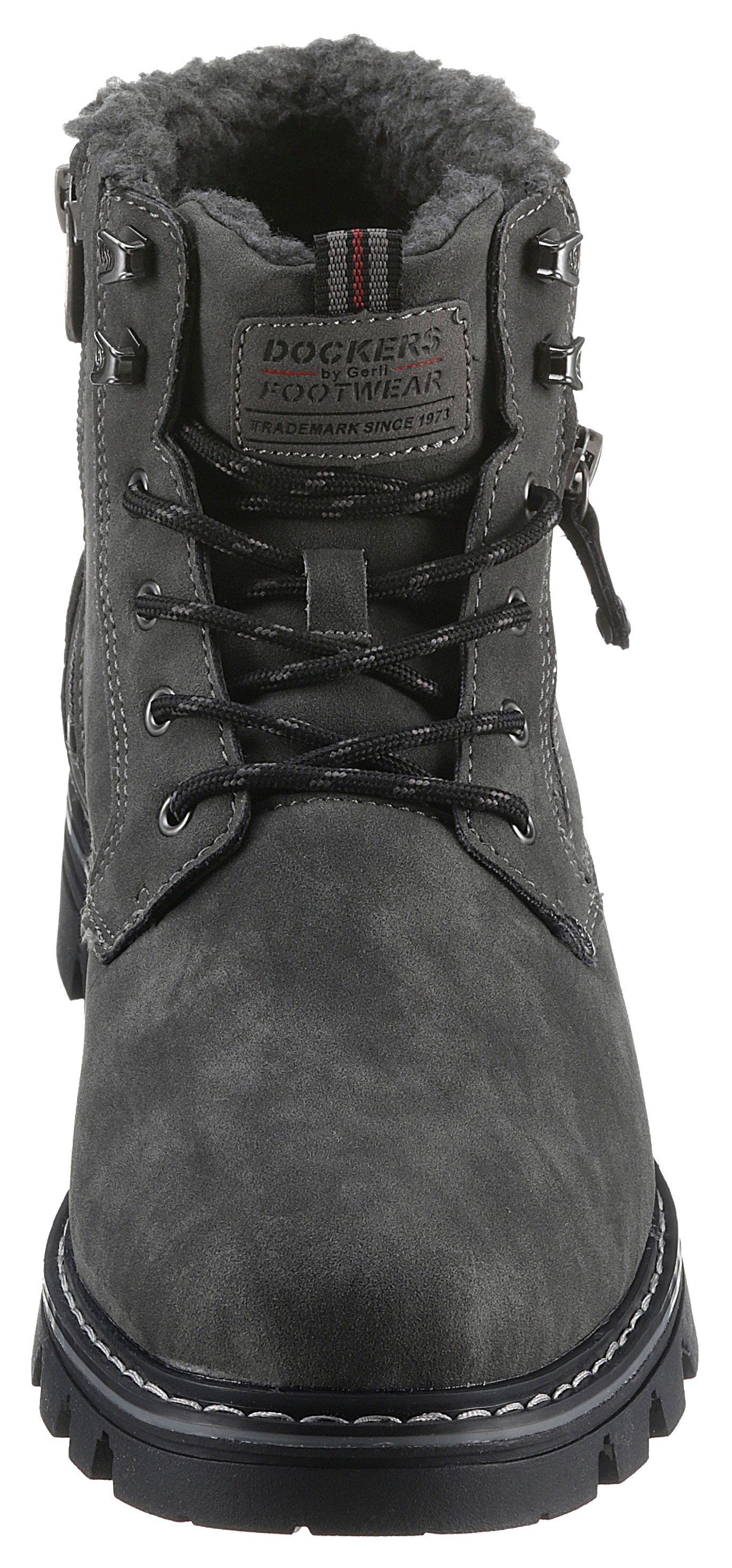 Dockers by Gerli Winterboots  Workerboots, Schnürstiefel mit Blockabsatz