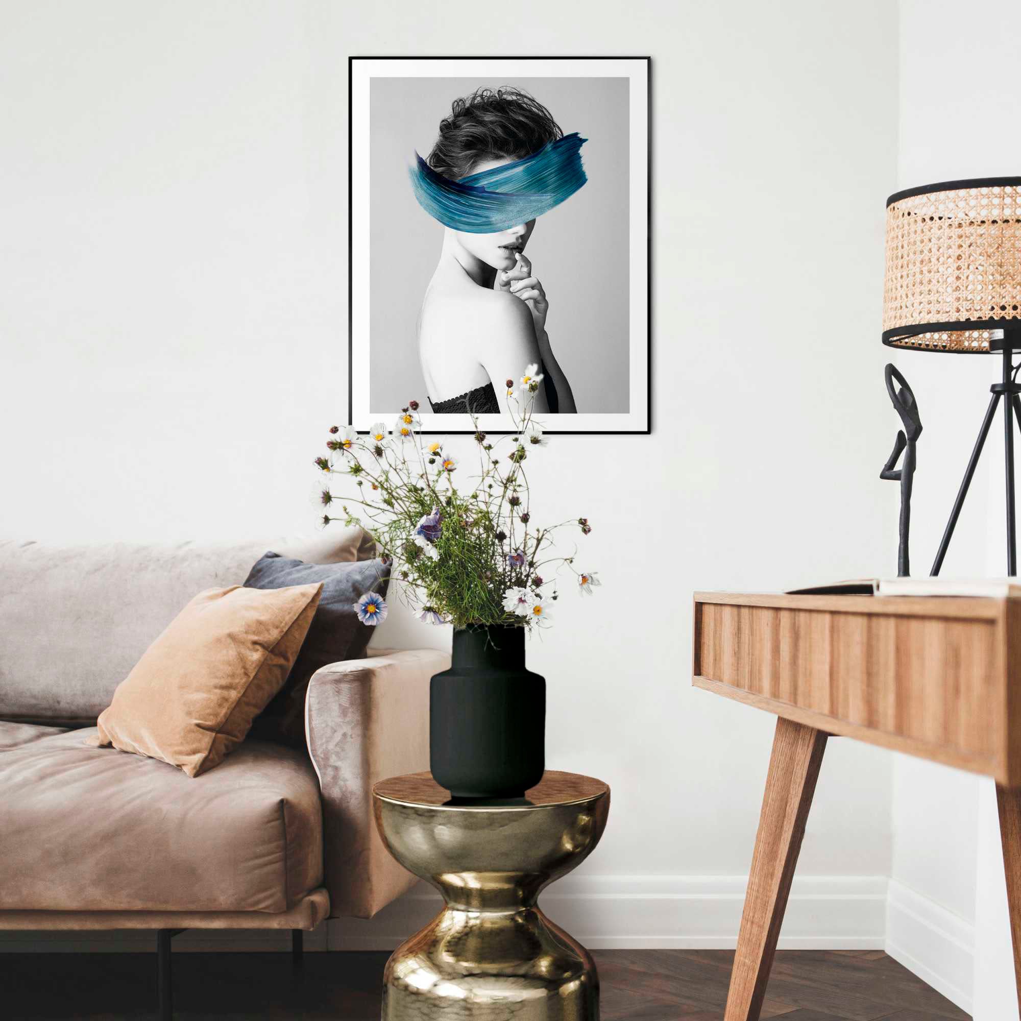 Reinders! Poster »Blue Portrait«