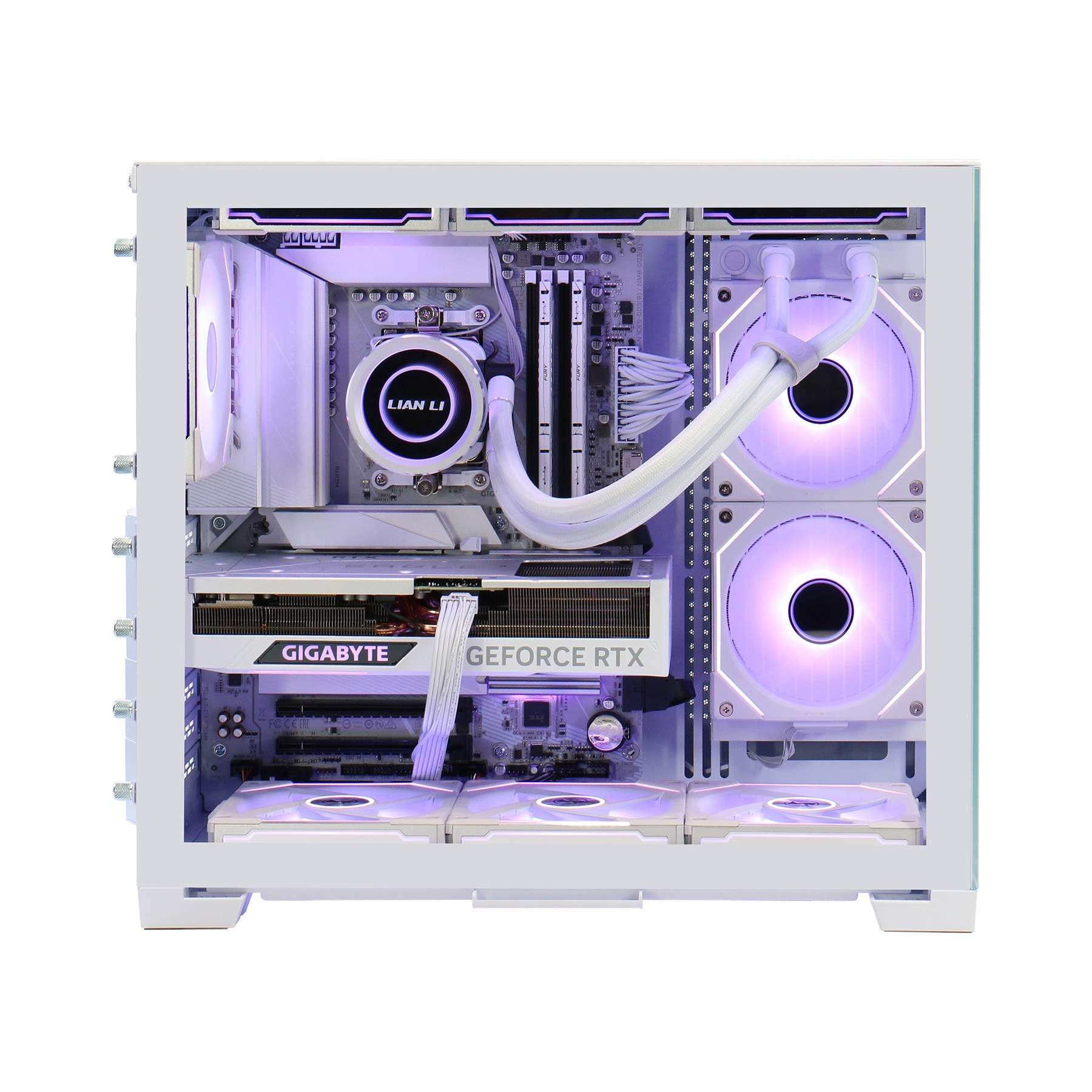 Hyrican Gaming-PC »SNOW 7361«, DDR5 RAM; PCIe Gen4; Windows 11