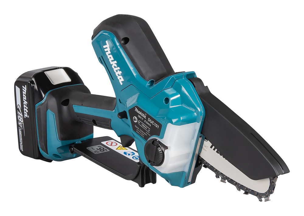 Makita Akku-Astschere »»DUC101RX06« 18V, 10 cm, 8 m/s, Inkl. Akku« (Set, )  für Park-und Baumpflege,zum Ausasten + Korrekturschnitte