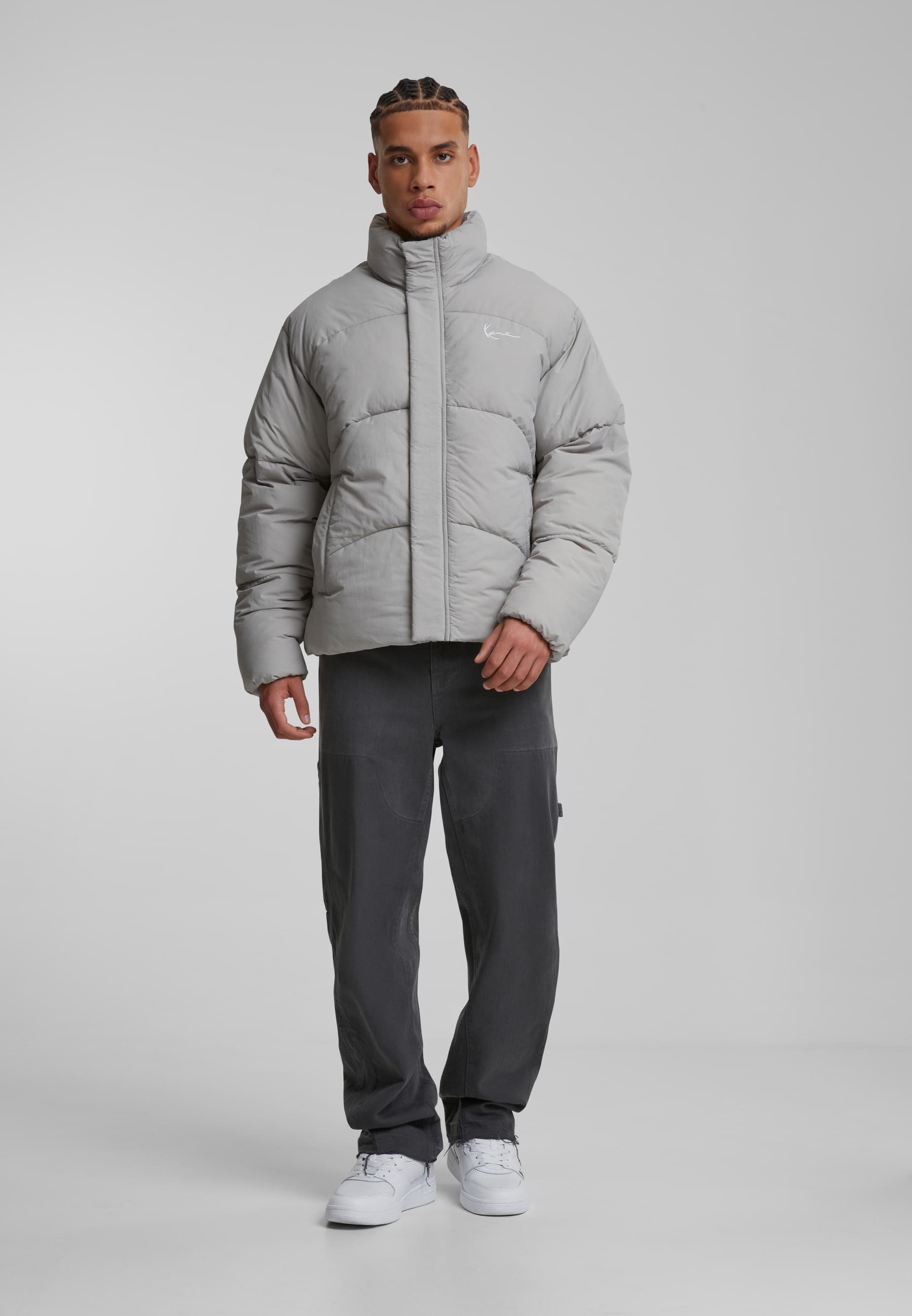 Karl Kani Winterjacke »Karl Kani Karl Kani Small Signature Puffer Jacket« 1 Stk. tlg. ohne Kapuze