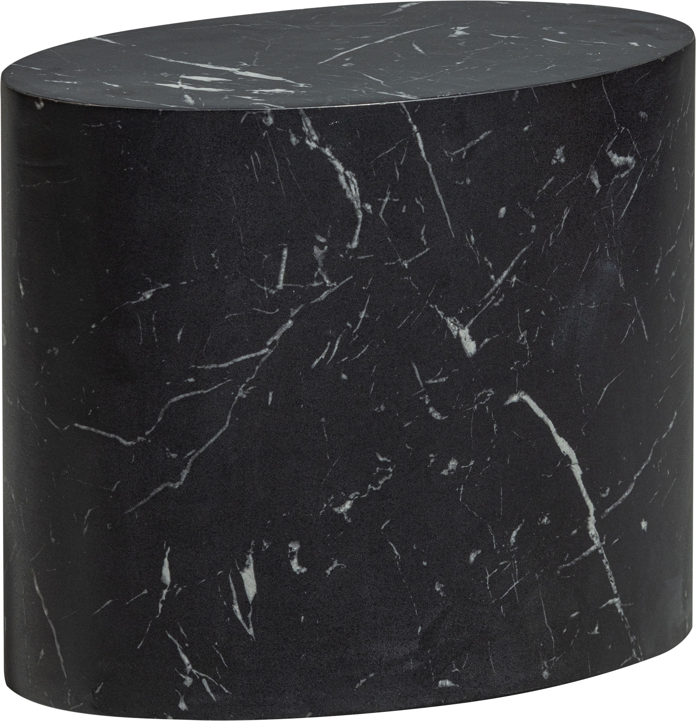 WOOOD Couchtisch »Quint«, mit 3D-Effekt, Marmor-Look, H 40 cm x B 48 cm günstig online kaufen