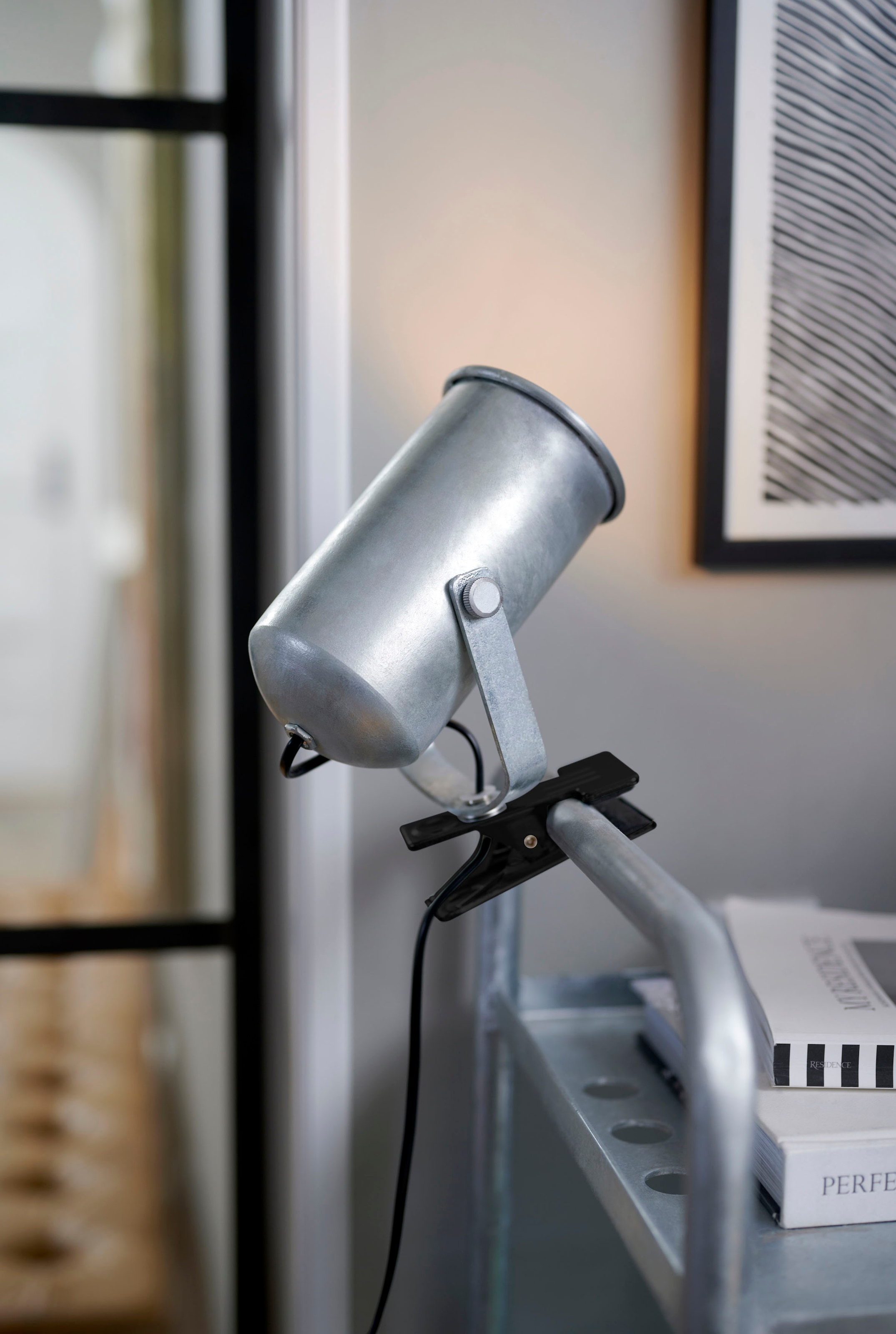Nordlux Klemmleuchte Design, kaufen Lampenkopf für Industrielles gerichtetes online Licht Verstellbarer »Porter«