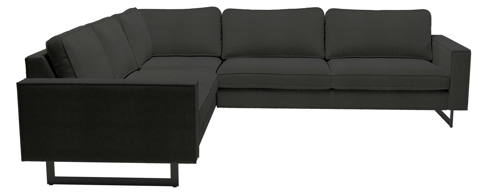 Places of Style Ecksofa »Pinto, XXL, 250/290 cm, langer Schenkel, Ottomane« günstig online kaufen