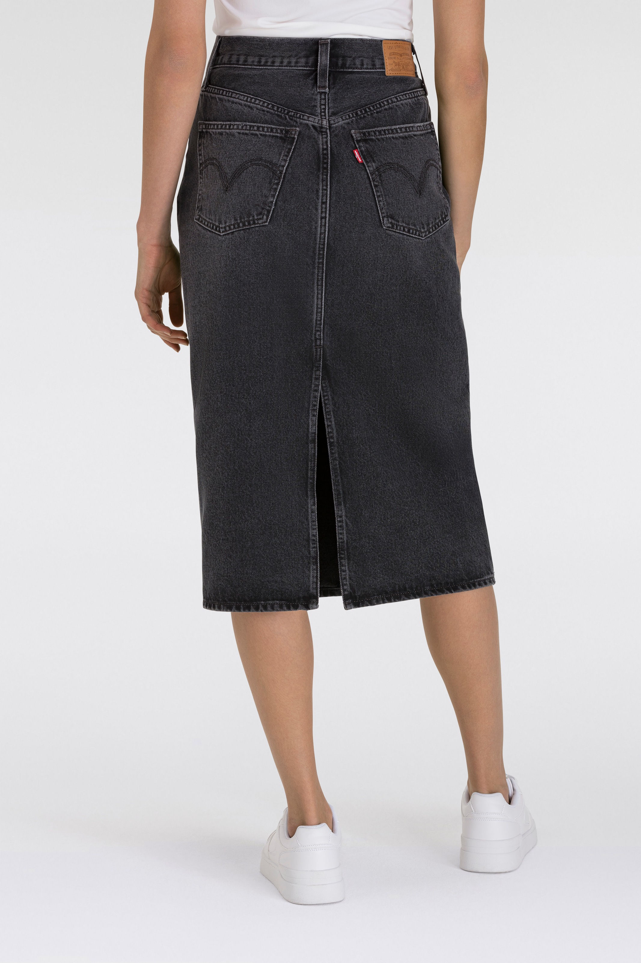 Levi's® Jeansrock »HR BACK SLIT SKIR« mit Schlitz hinten