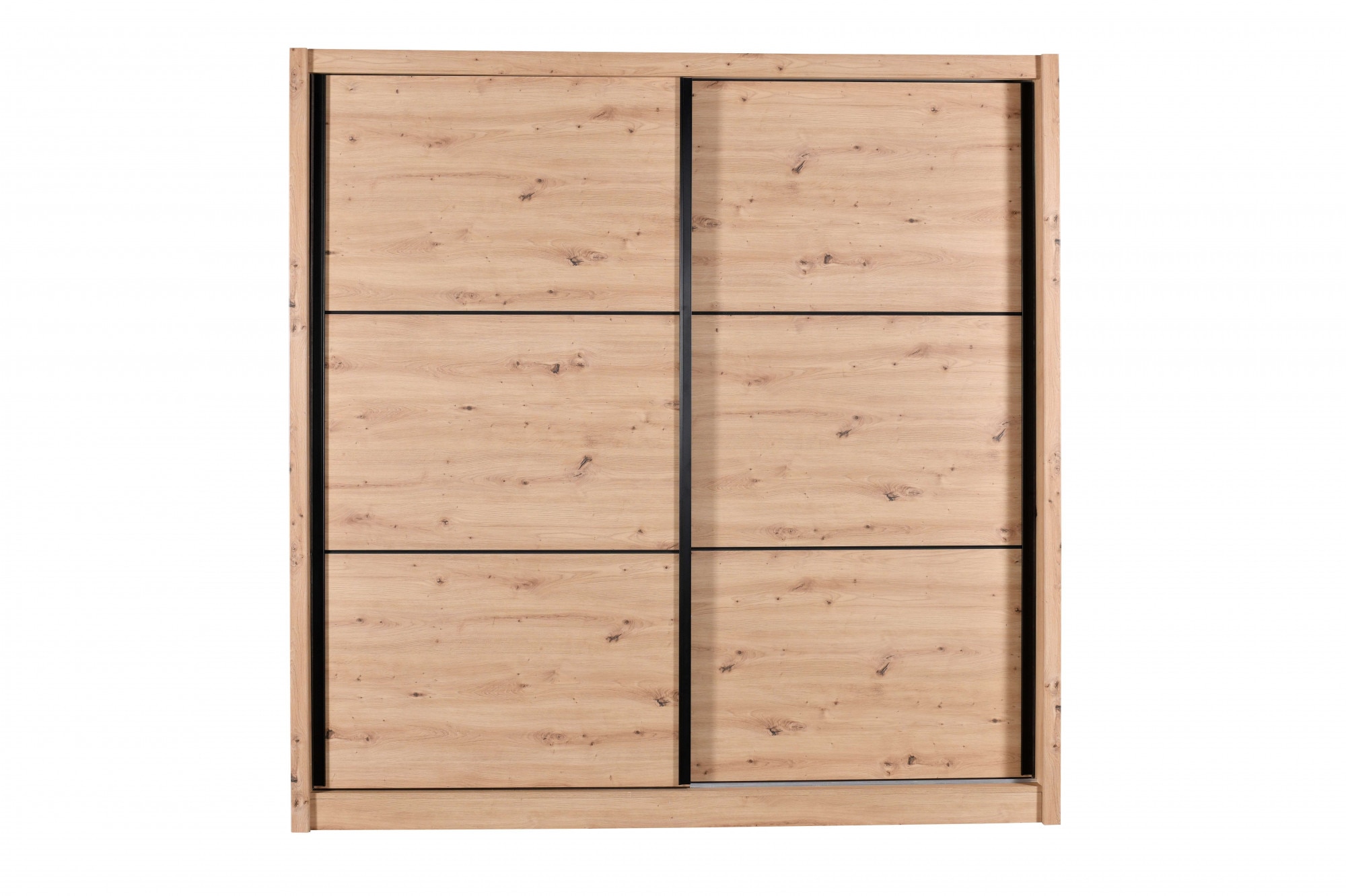 INOSIGN Schwebetürenschrank »Navara Kleiderschrank Wäscheschrank«, in 3 Breiten, mit kompletter Innenausstattung, FSC®-zertifiziert
